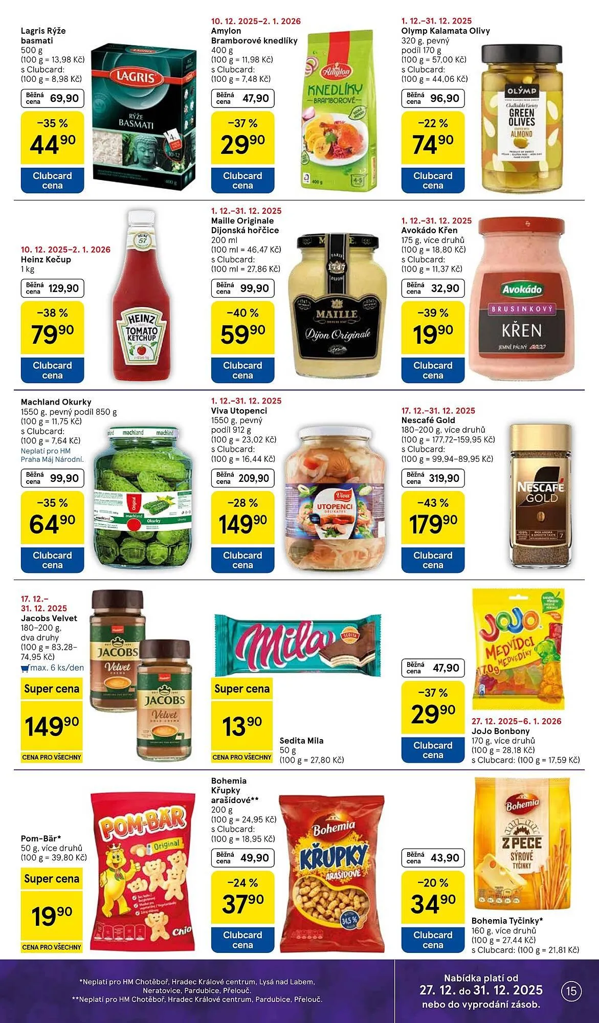 Tesco leták - 27. prosince 31. prosince 2025 - Page 15