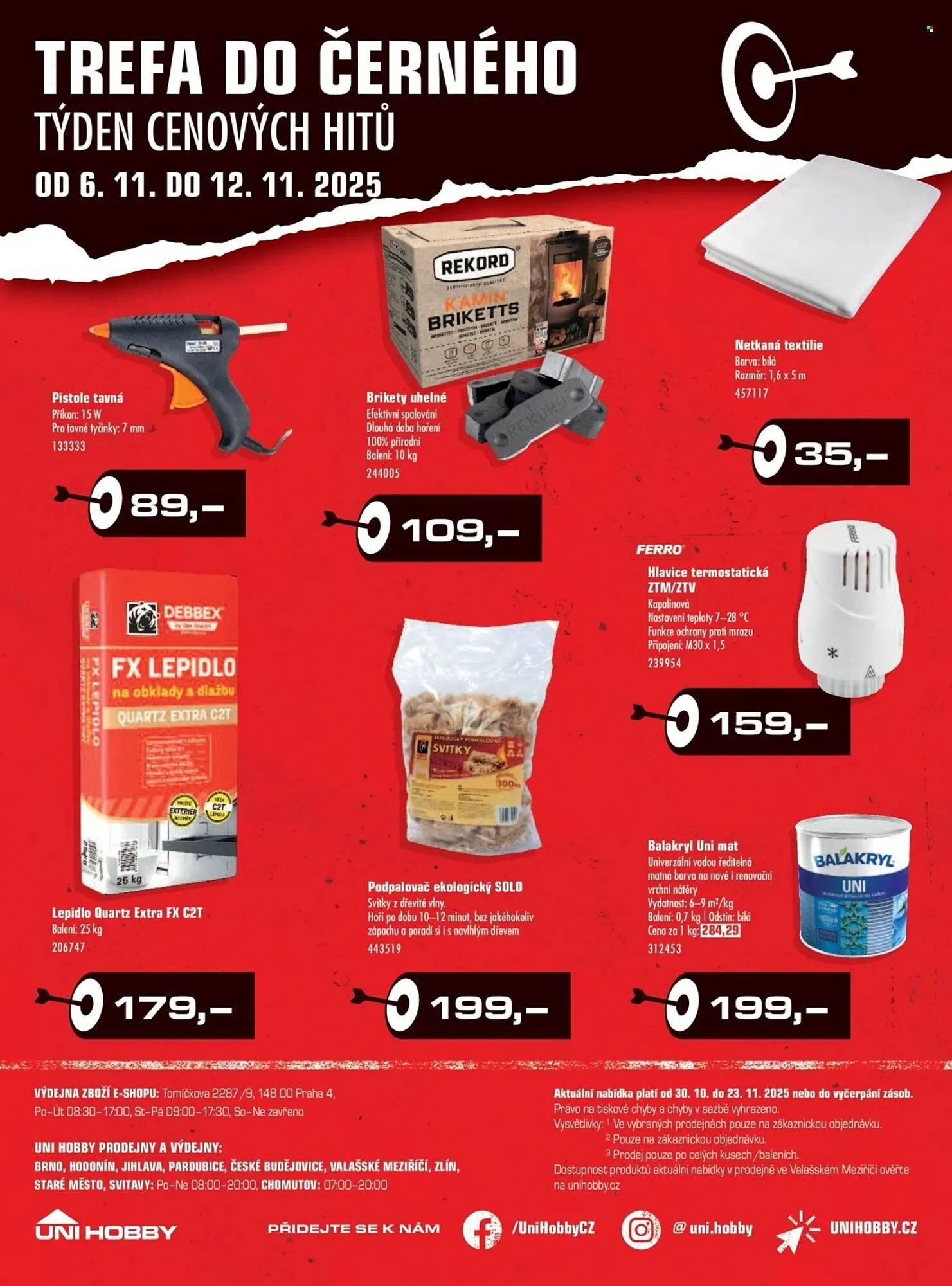 Uni Hobby leták - 30. října 23. listopadu 2025 - Page 34