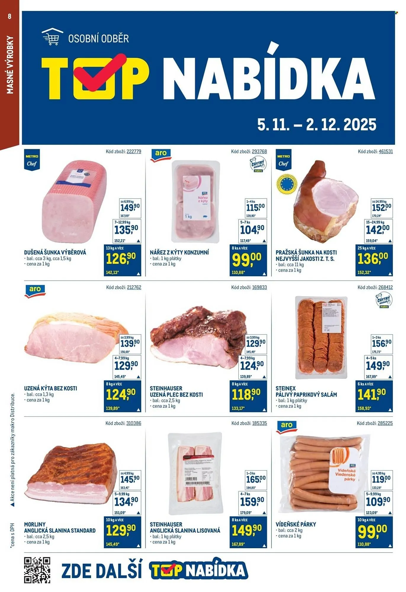 Makro leták - 5. listopadu 18. listopadu 2025 - Page 8