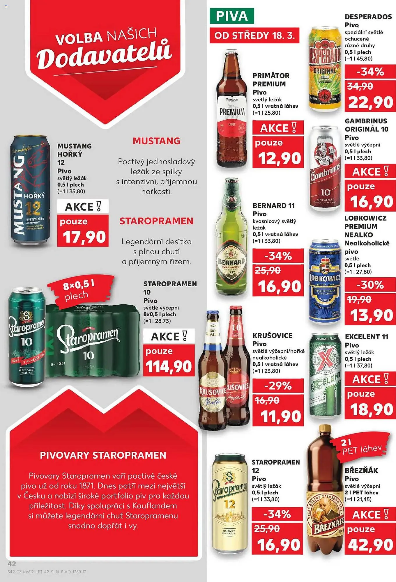 Kaufland leták - 18. března 24. března 2026 - Page 42