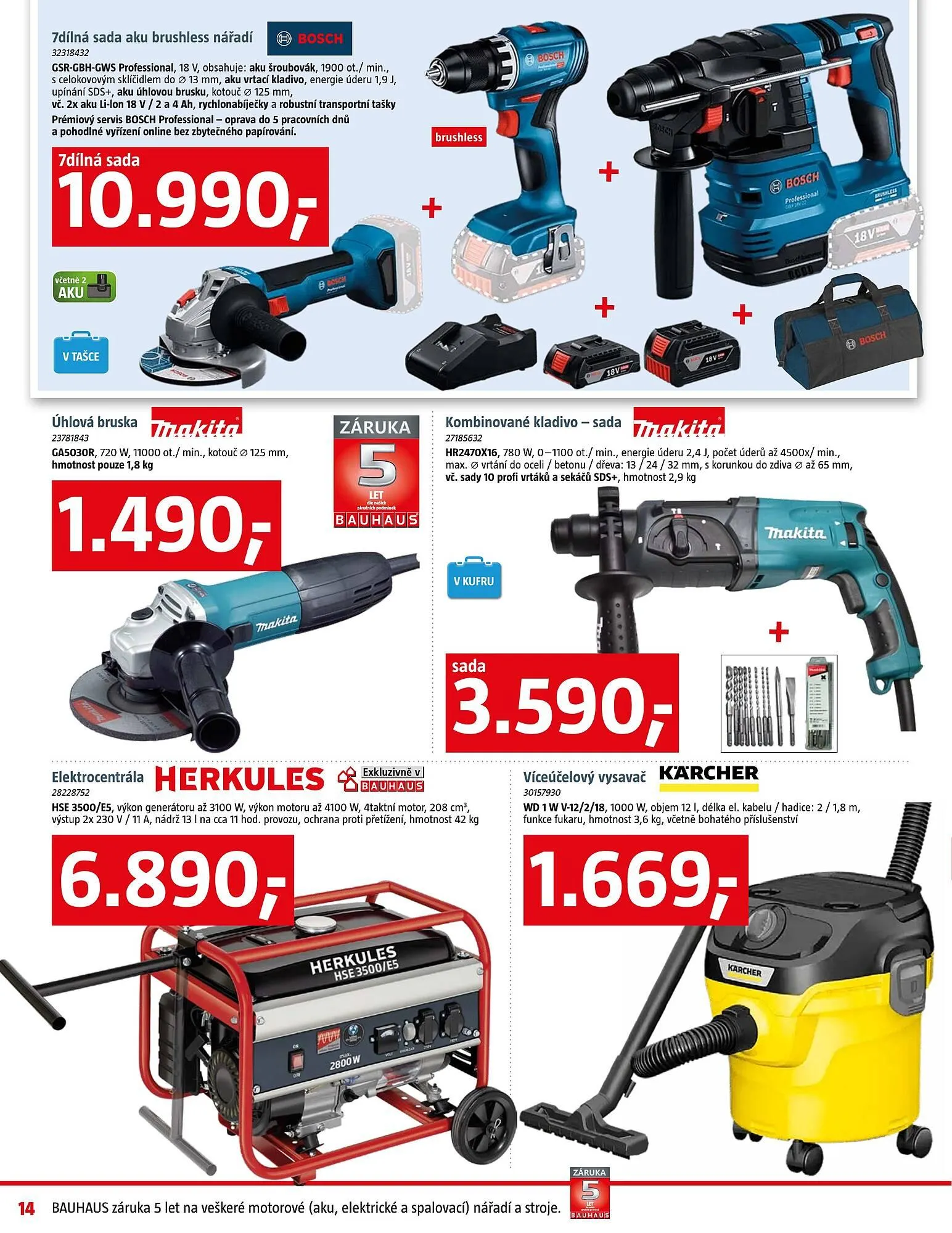 Bauhaus leták - 9. ledna 5. února 2026 - Page 14