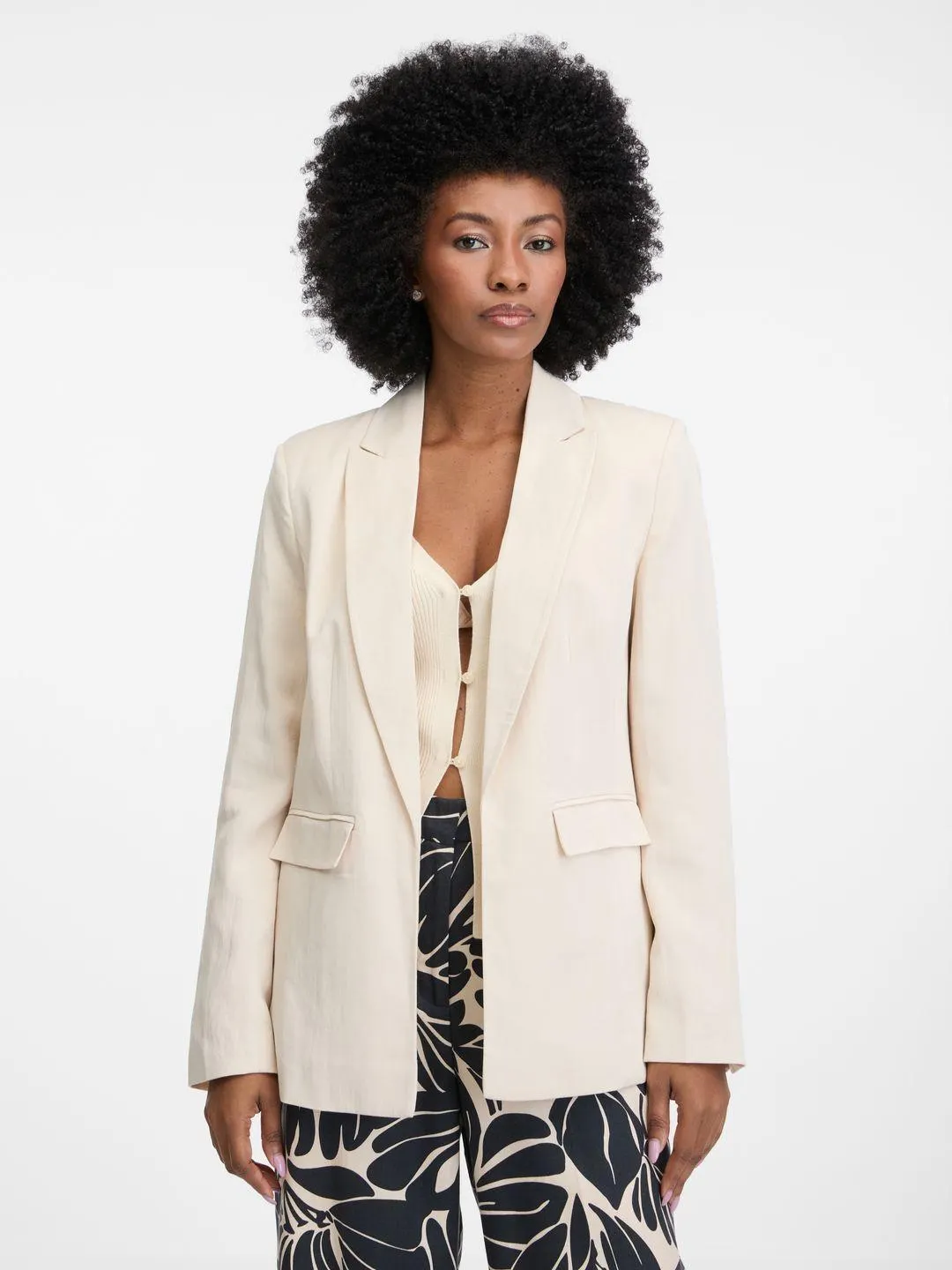 Béžové dámské sako ORSAY