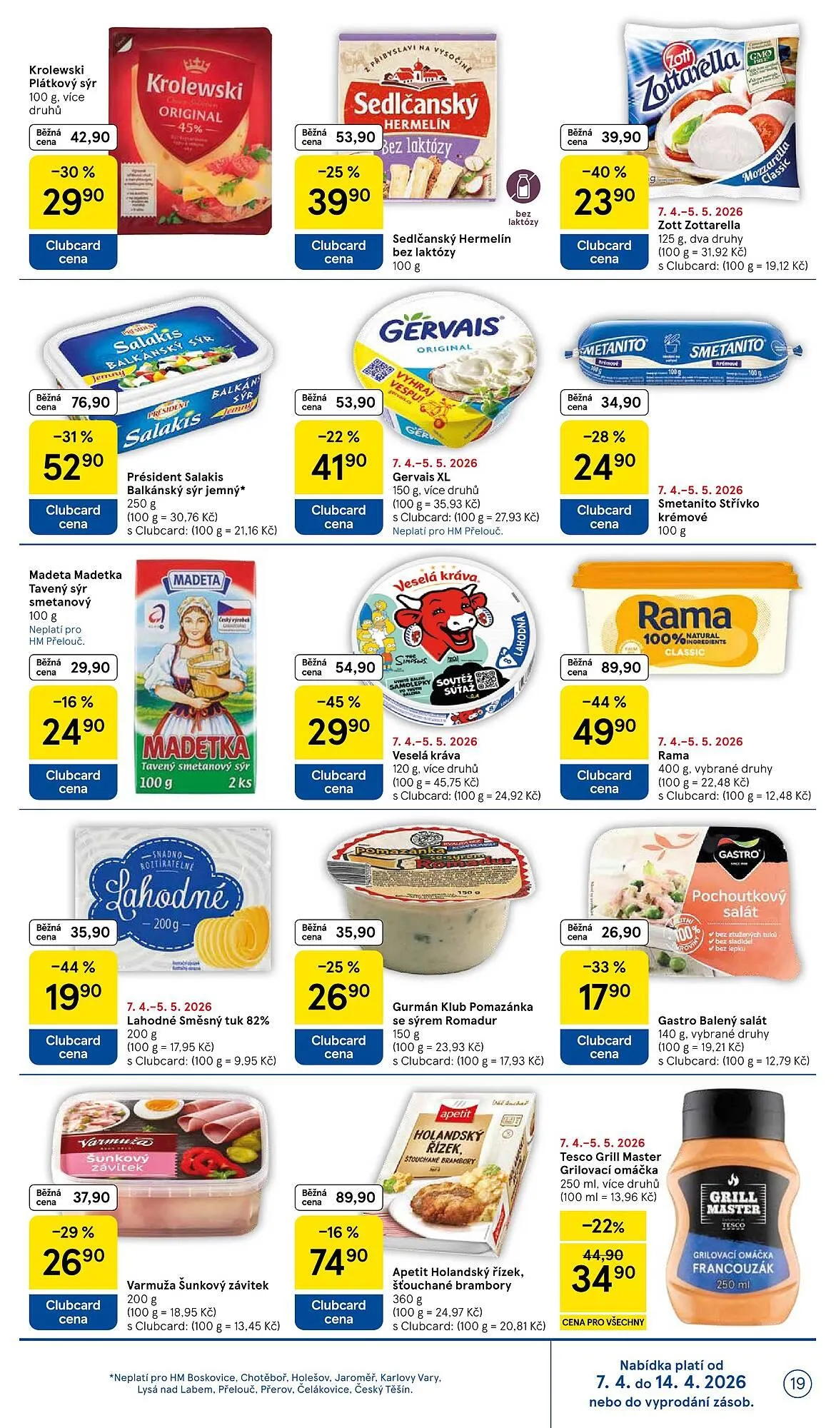 Tesco leták - 7. dubna 14. dubna 2026 - Page 19