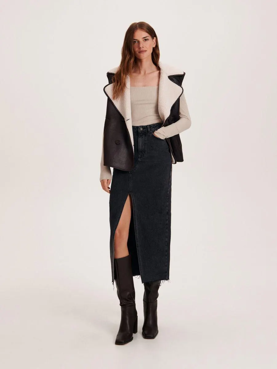 Halenka slim fit s dlouhými rukávy
