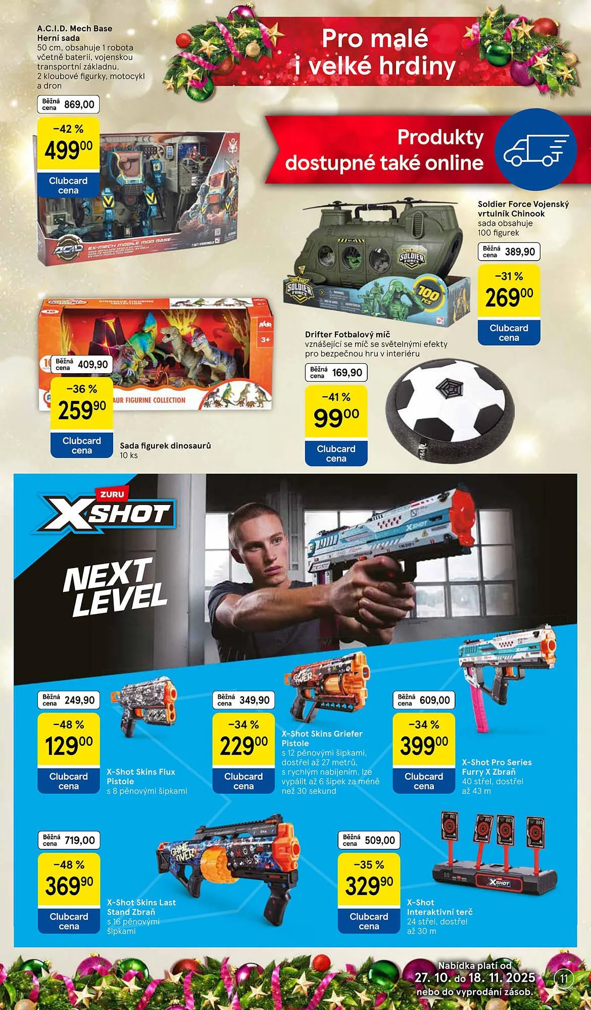 Tesco leták - 27. října 18. listopadu 2025 - Page 11