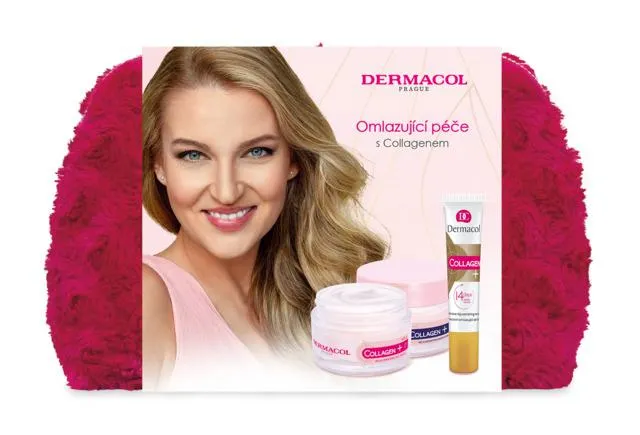 Dárkový balíček Collagen III. - denní a noční krém, omlazující sérum