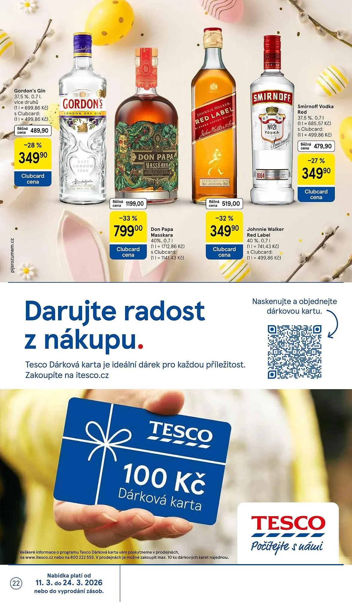 Tesco leták - 11. března 5. dubna 2026 - Page 22