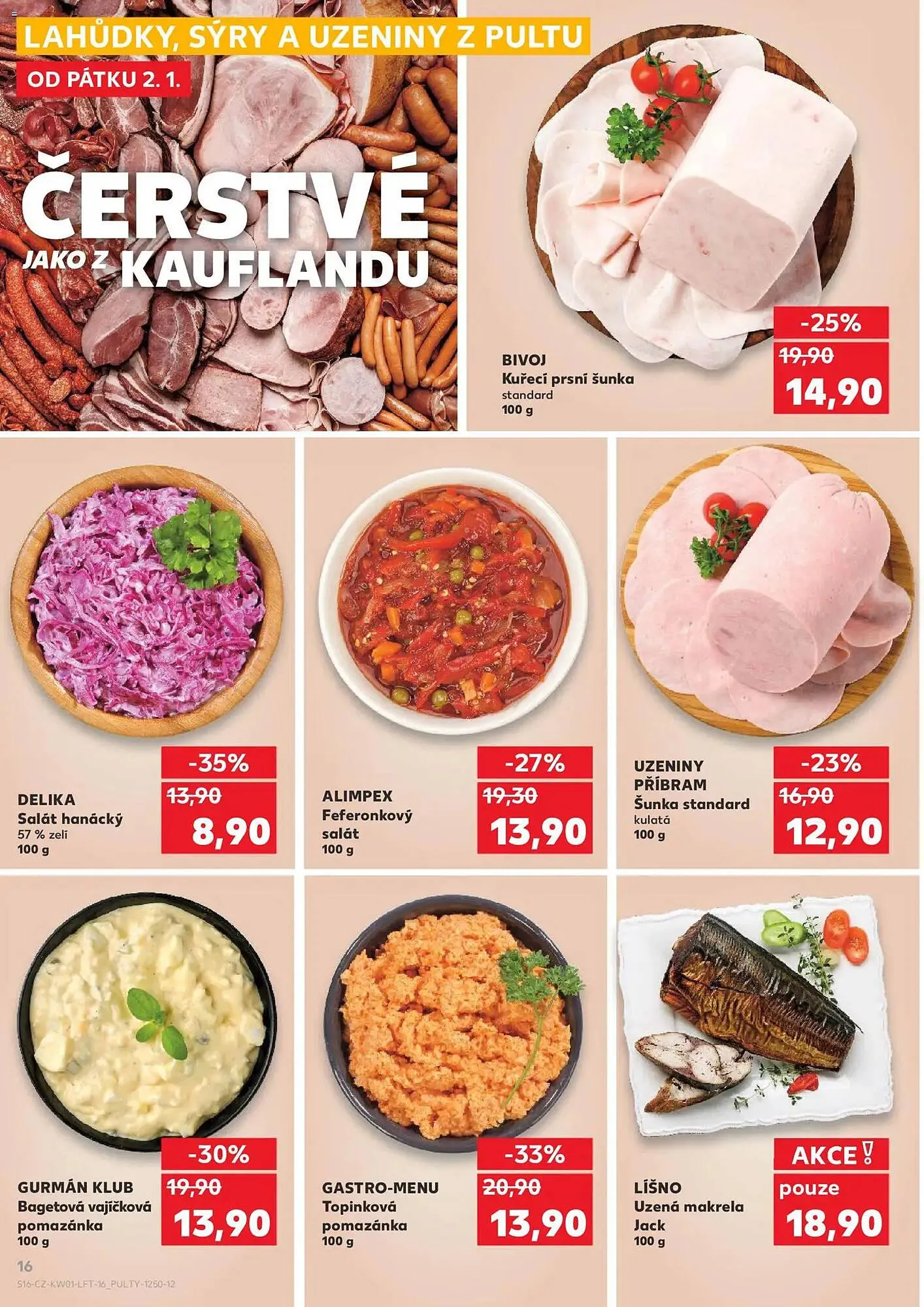 Kaufland leták - 2. ledna 6. ledna 2026 - Page 16