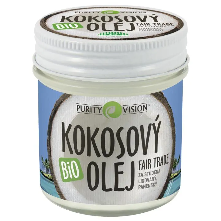 Purity Vision Bio kokosový olej 120ml