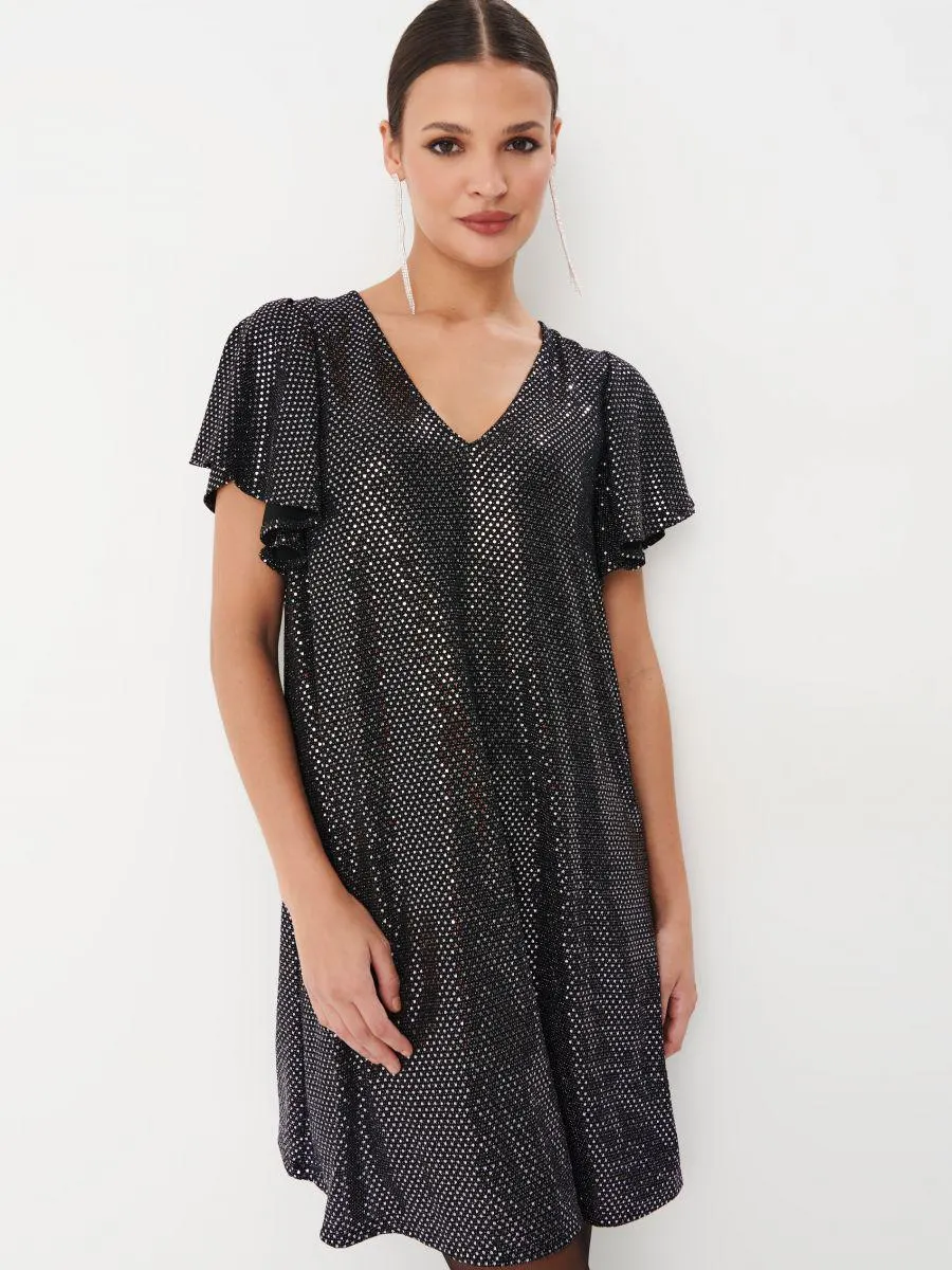 Rochie mini strălucitoare