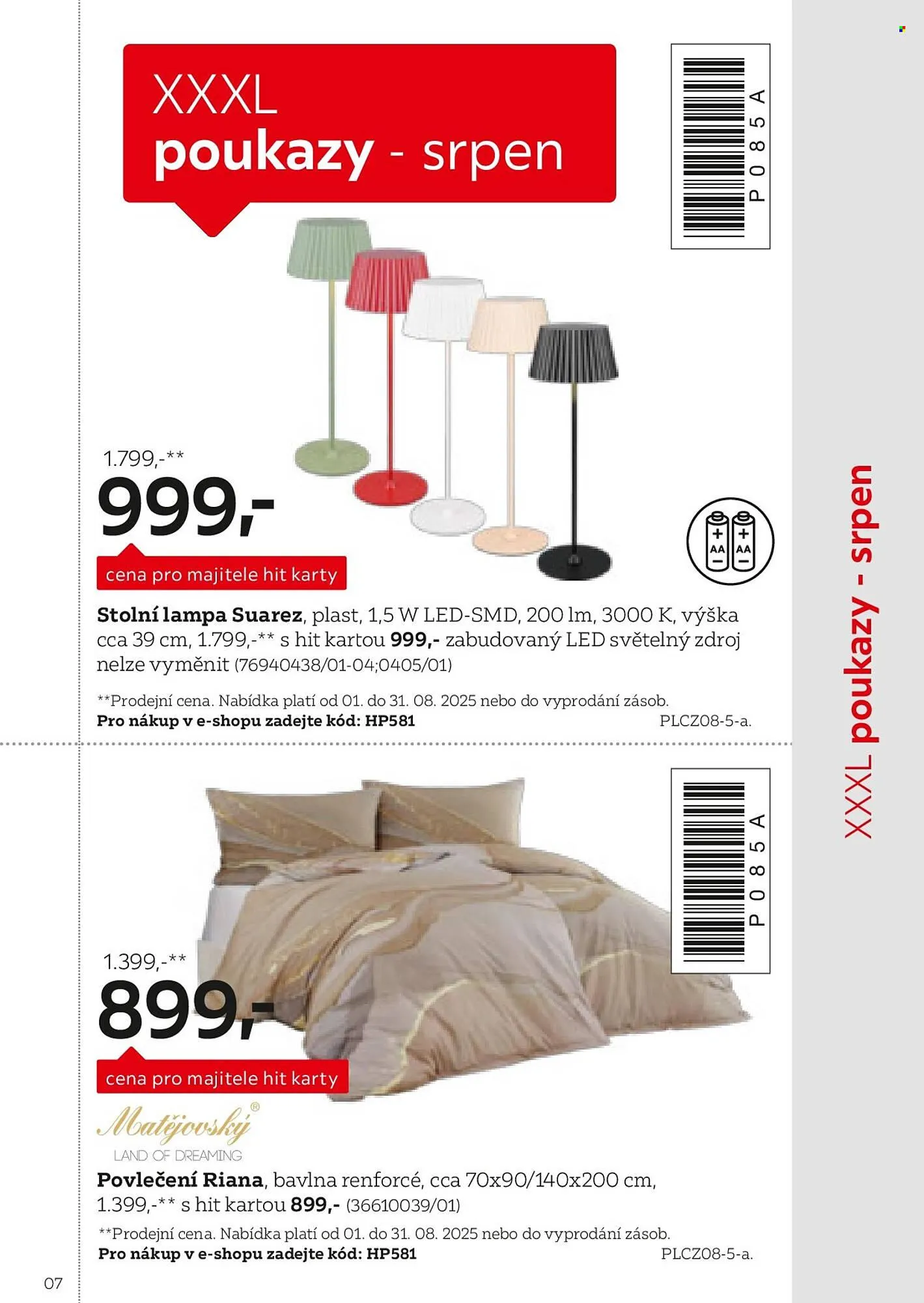 XXXLutz leták - 1. srpna 31. ledna 2026 - Page 7