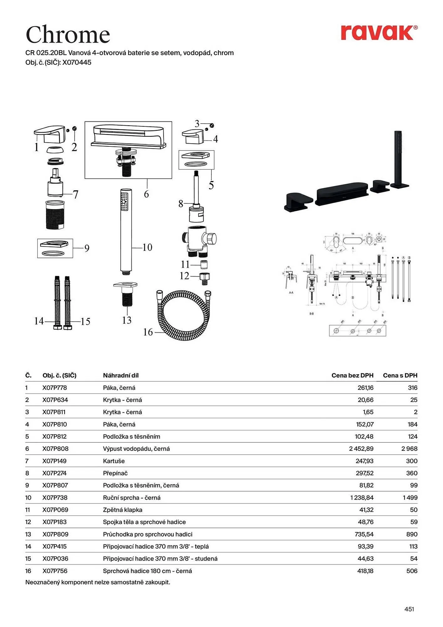 Ravak leták - 15. října 31. prosince 2024 - Page 451