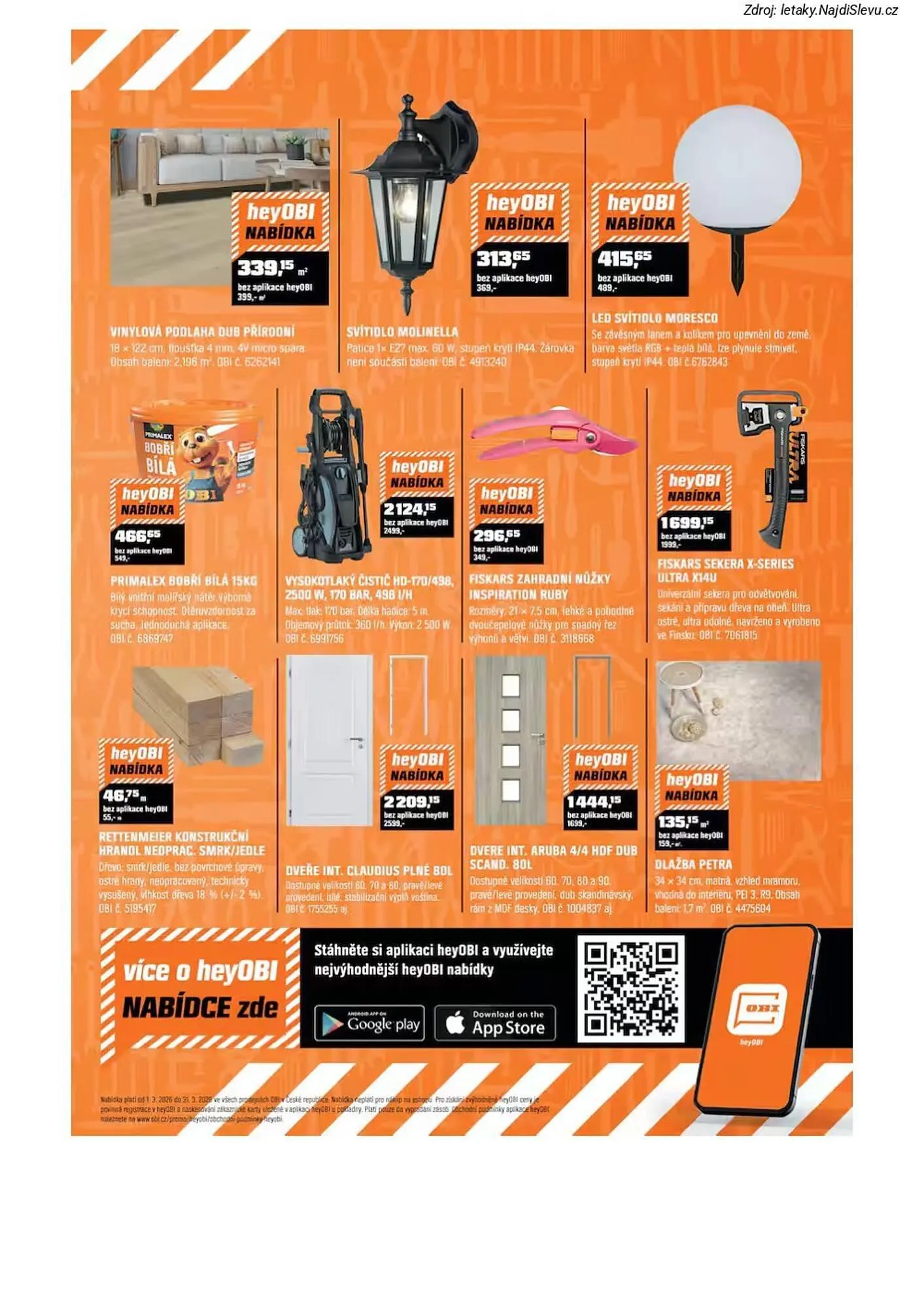OBI leták - 1. března 31. března 2026 - Page 13