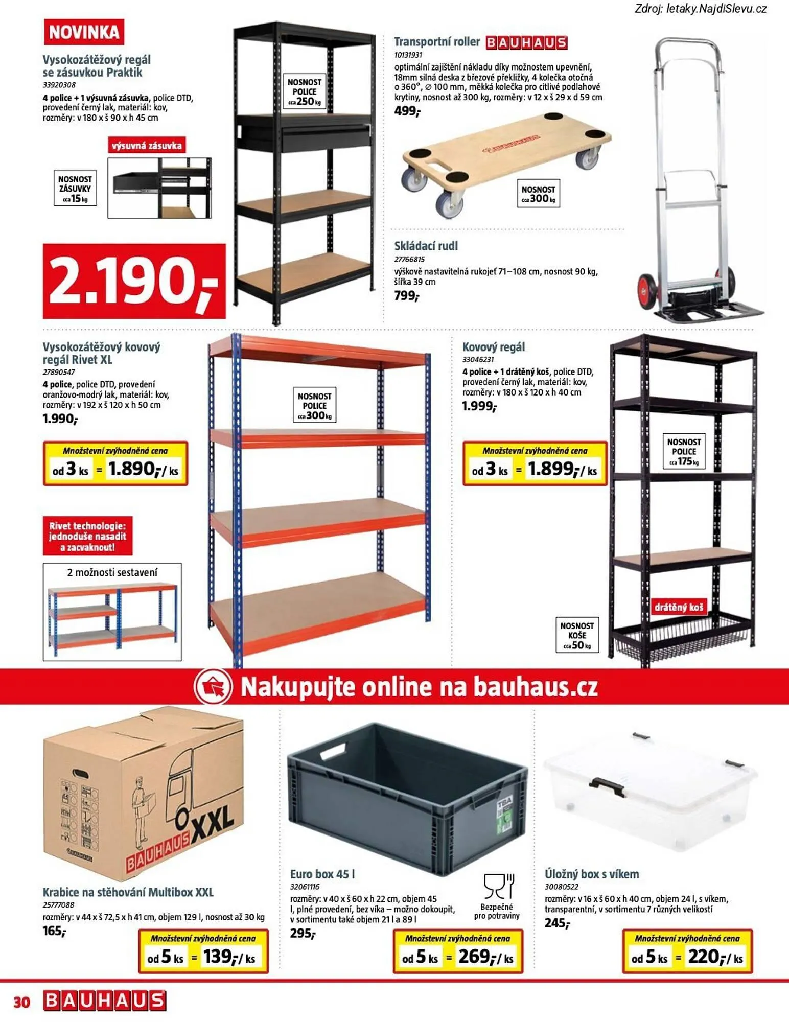 Bauhaus leták - 6. března 1. dubna 2026 - Page 30