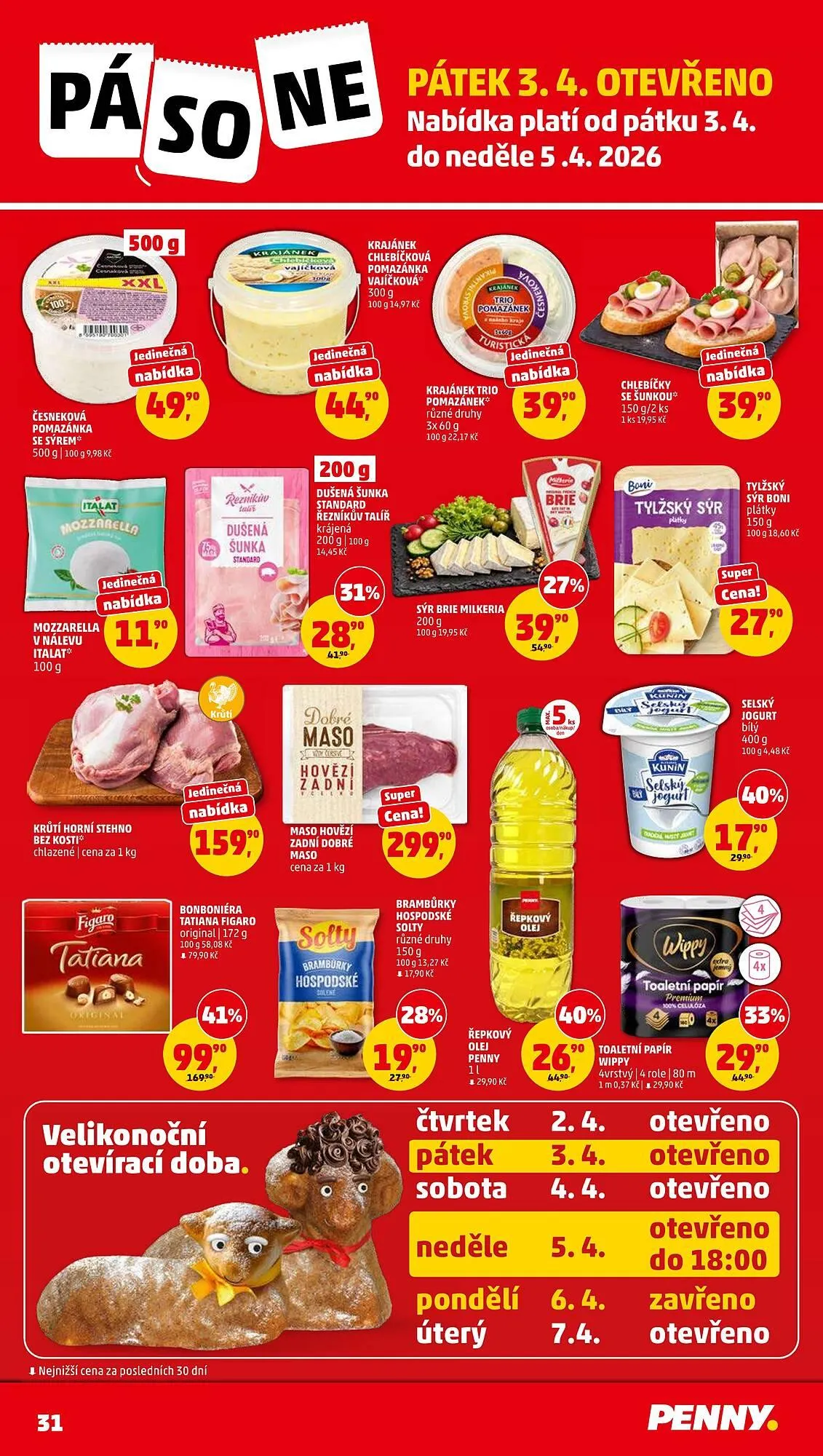 Penny Market leták - 1. dubna 7. dubna 2026 - Page 31