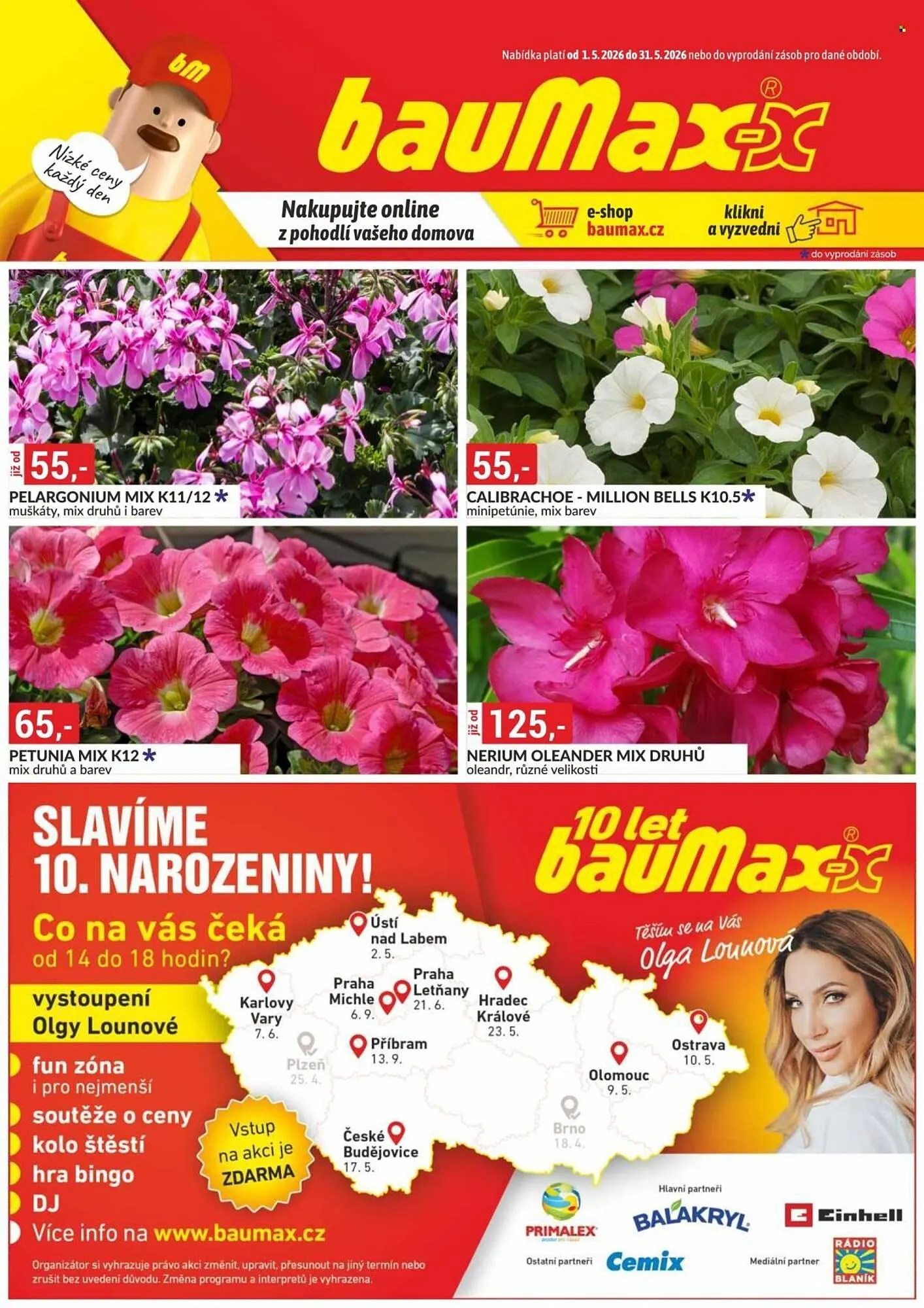 Baumax leták - 1. května 31. května 2026 - Page 1