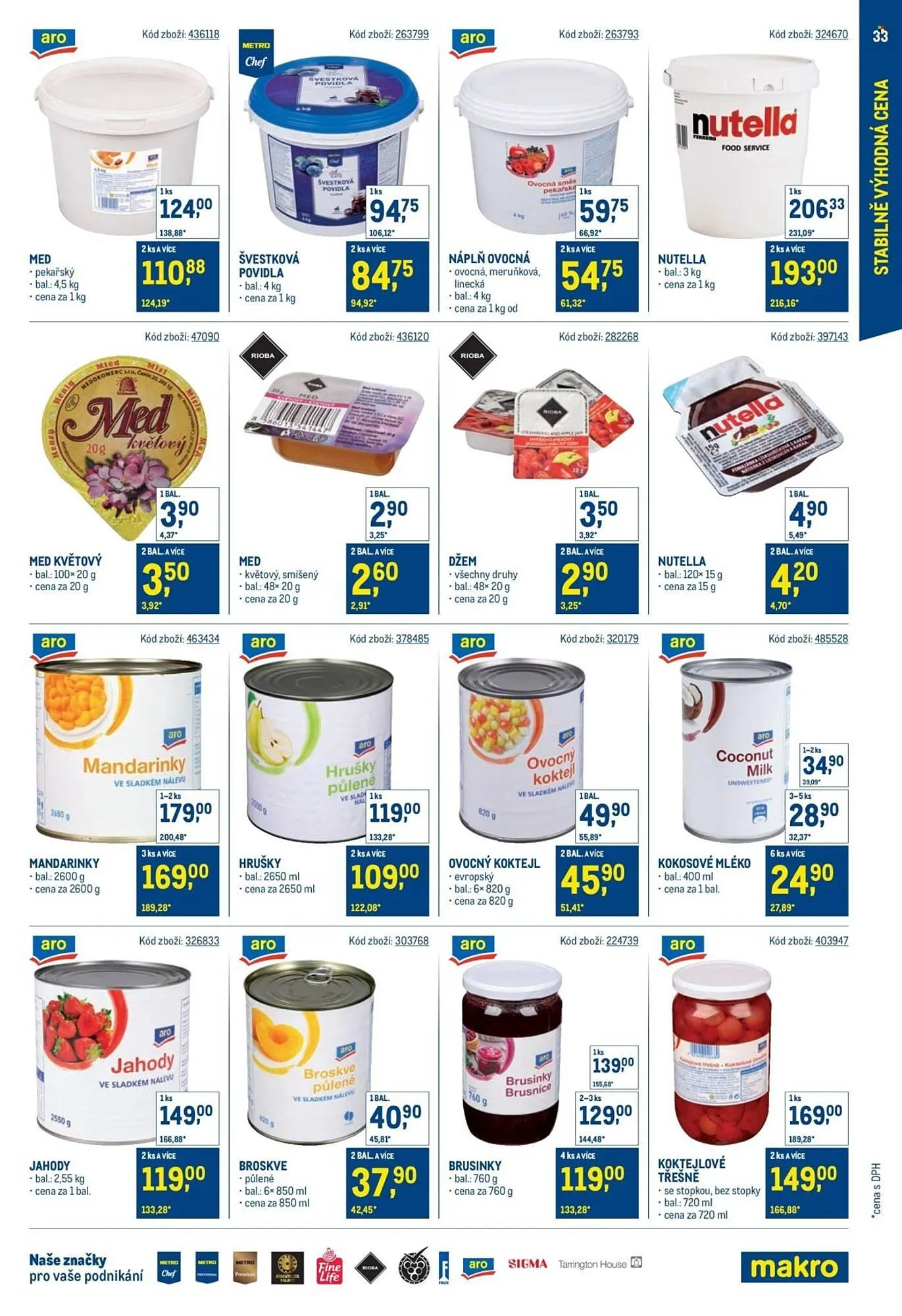 Makro leták - 24. září 18. listopadu 2025 - Page 33