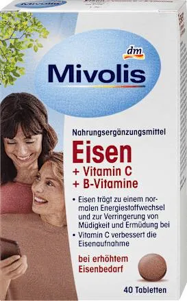 tablety železo, 40 ks