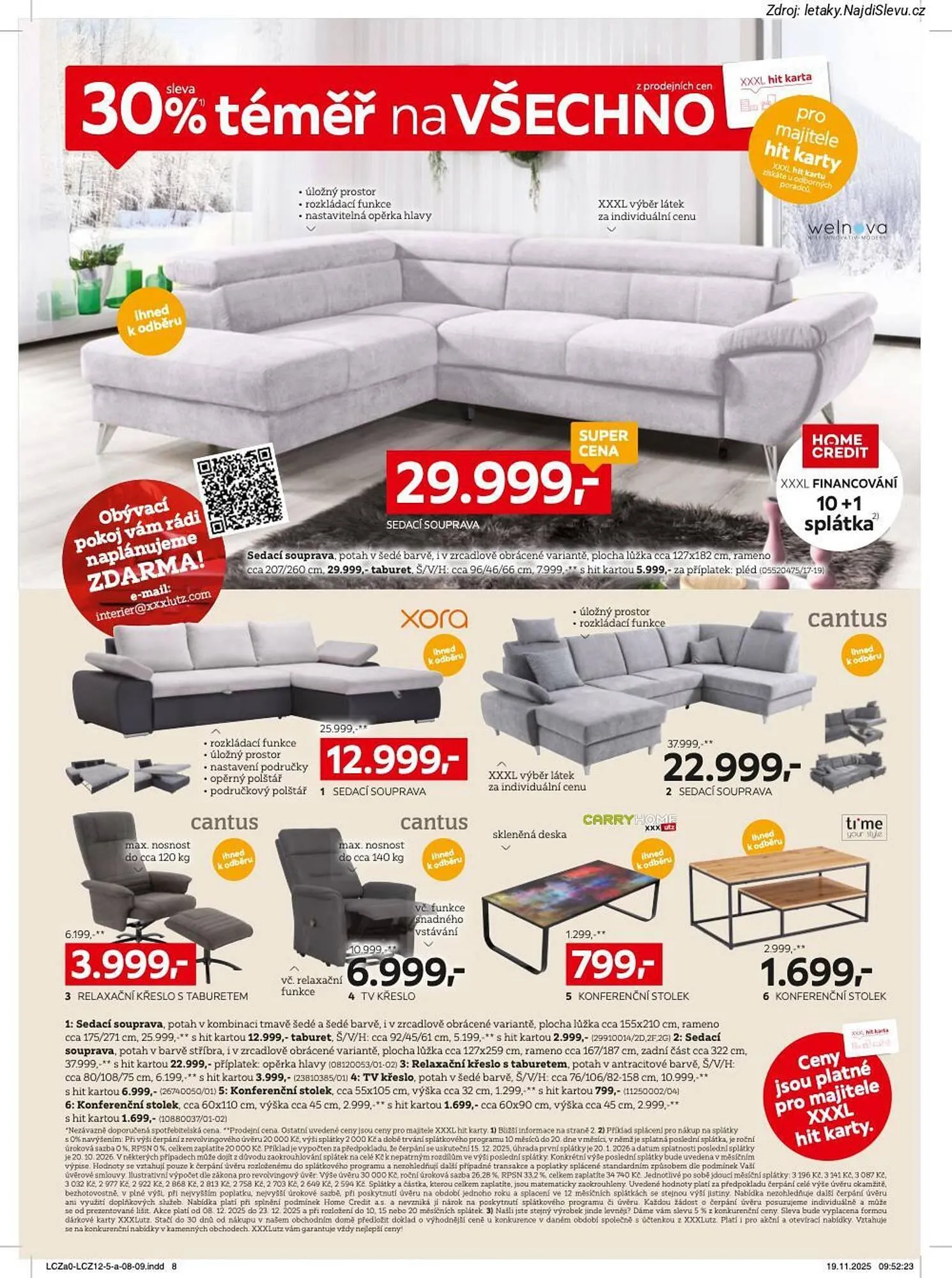 XXXLutz leták - 8. prosince 23. prosince 2025 - Page 8