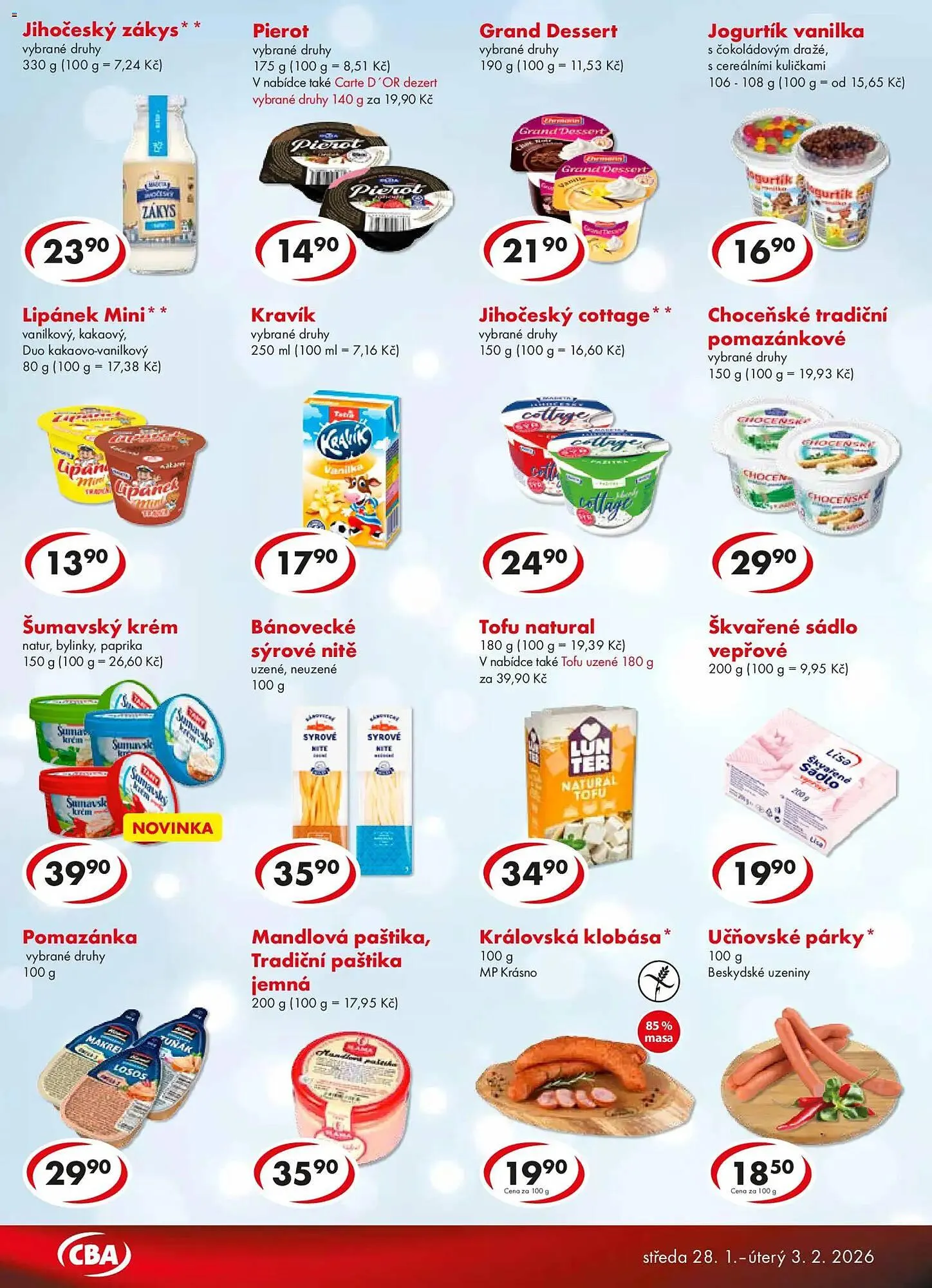 CBA leták - 28. ledna 3. února 2026 - Page 2