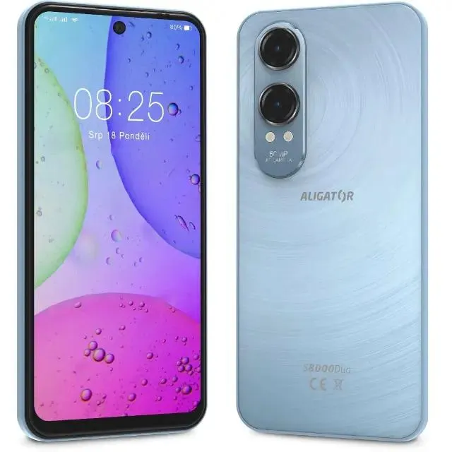 Aligator S8000 Duo 4/128GB modrý