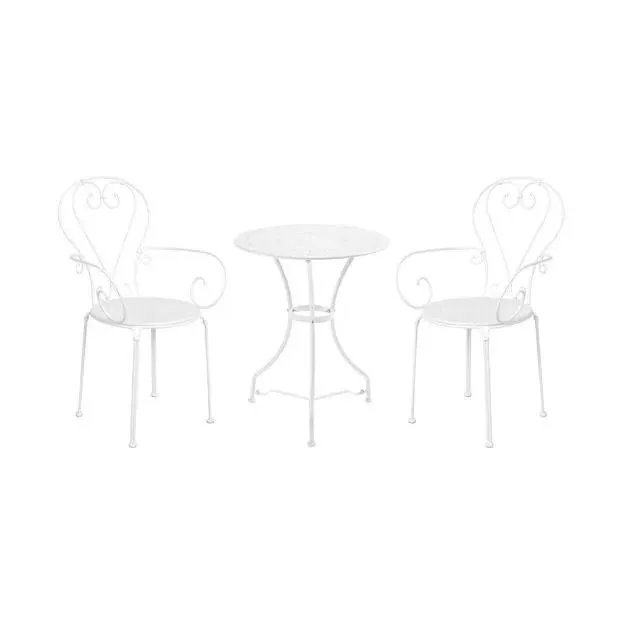 CENTURY Set zahradního nábytku pro 2 osoby - bílá