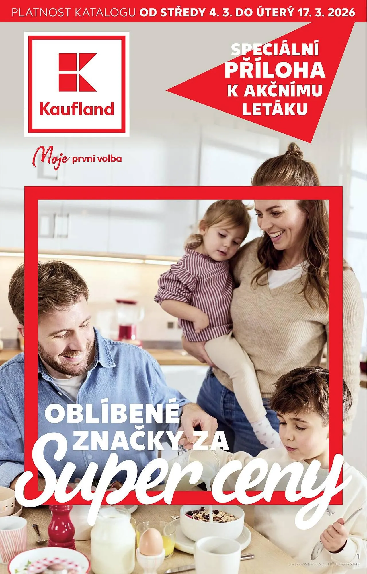Kaufland leták - 4. března 17. března 2026 - Page 1