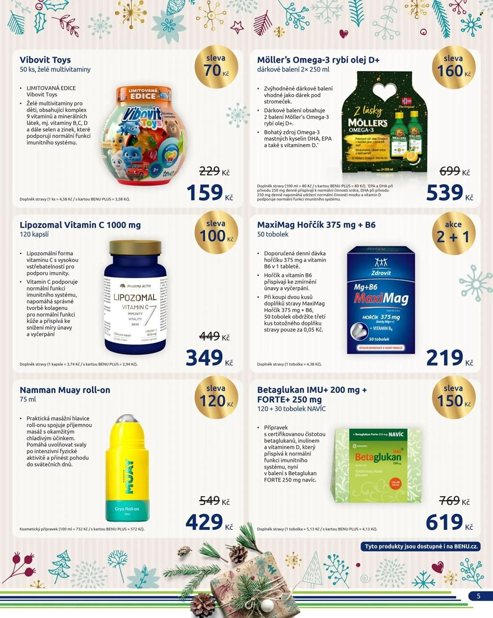 Benu leták - 1. listopadu 31. prosince 2025 - Page 5