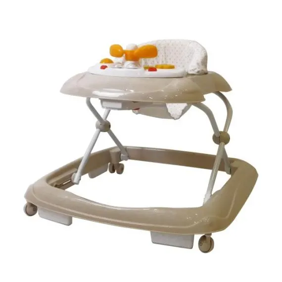 Chodítko Asalvo Baby Walker béžové hvězdy