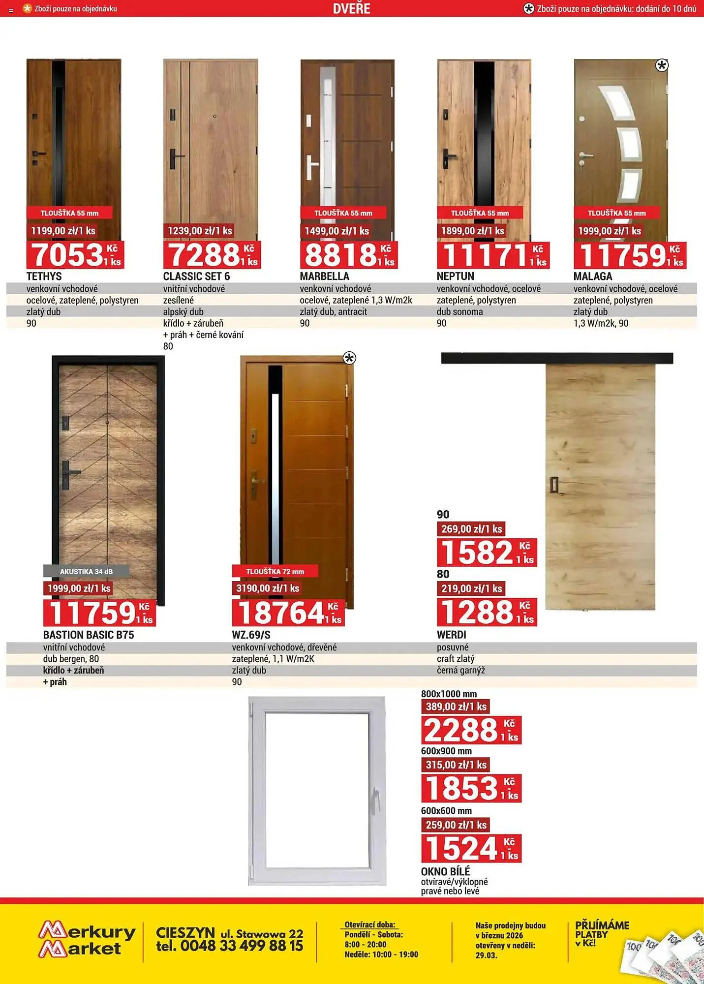 Merkury Market leták - 1. března 31. března 2026 - Page 38