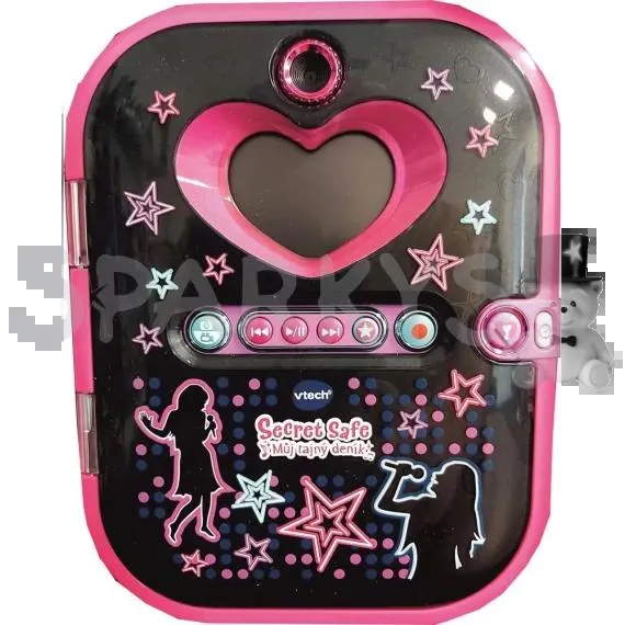 Vtech Kidi Secret Safe - Můj tajný deník černý CZ