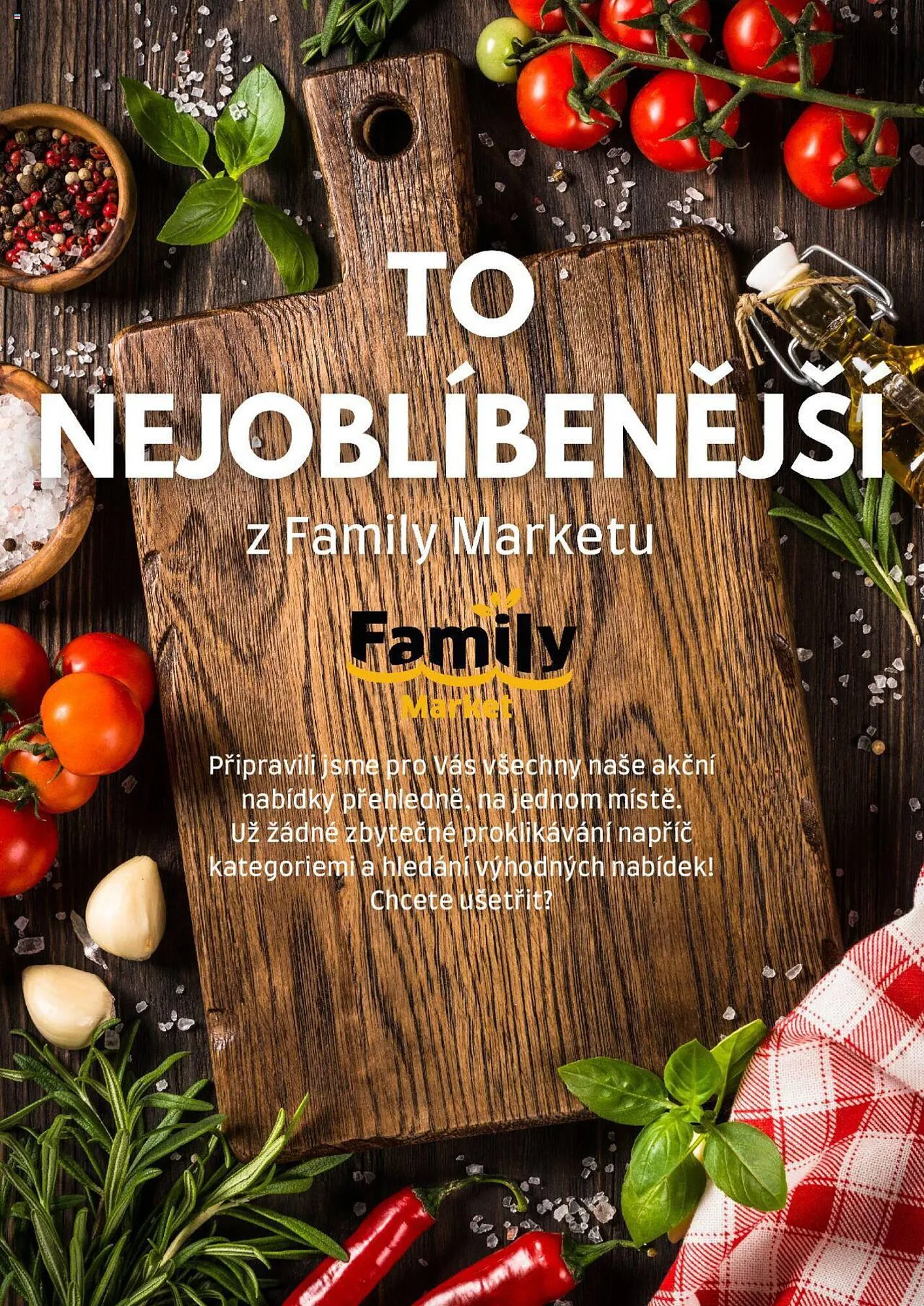 Family Market leták - 8. března 8. dubna 2024