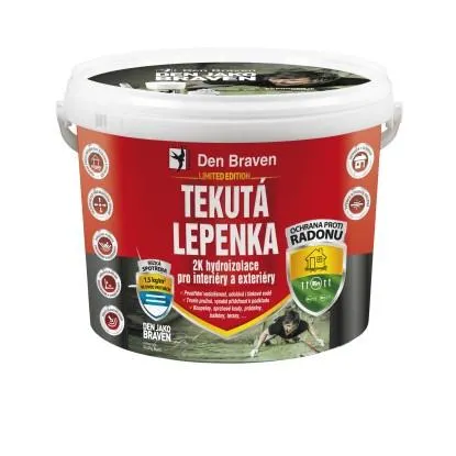 Den Braven Tekutá lepenka 2K hydroizolace pro interiéry a exteriéry 7 kg