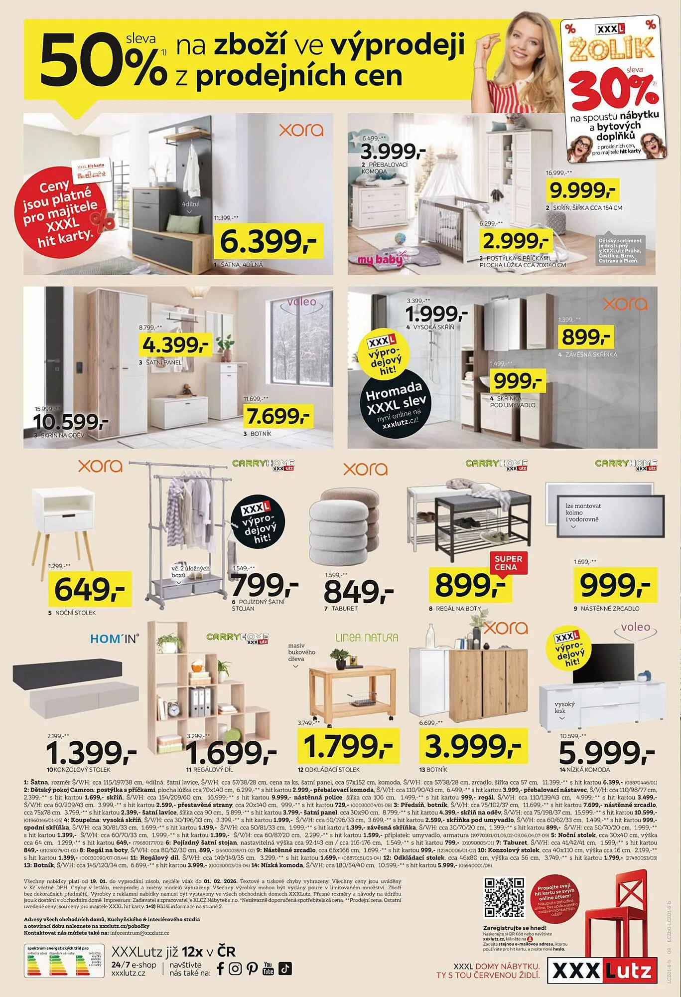 XXXLutz leták - 19. ledna 1. února 2026 - Page 8