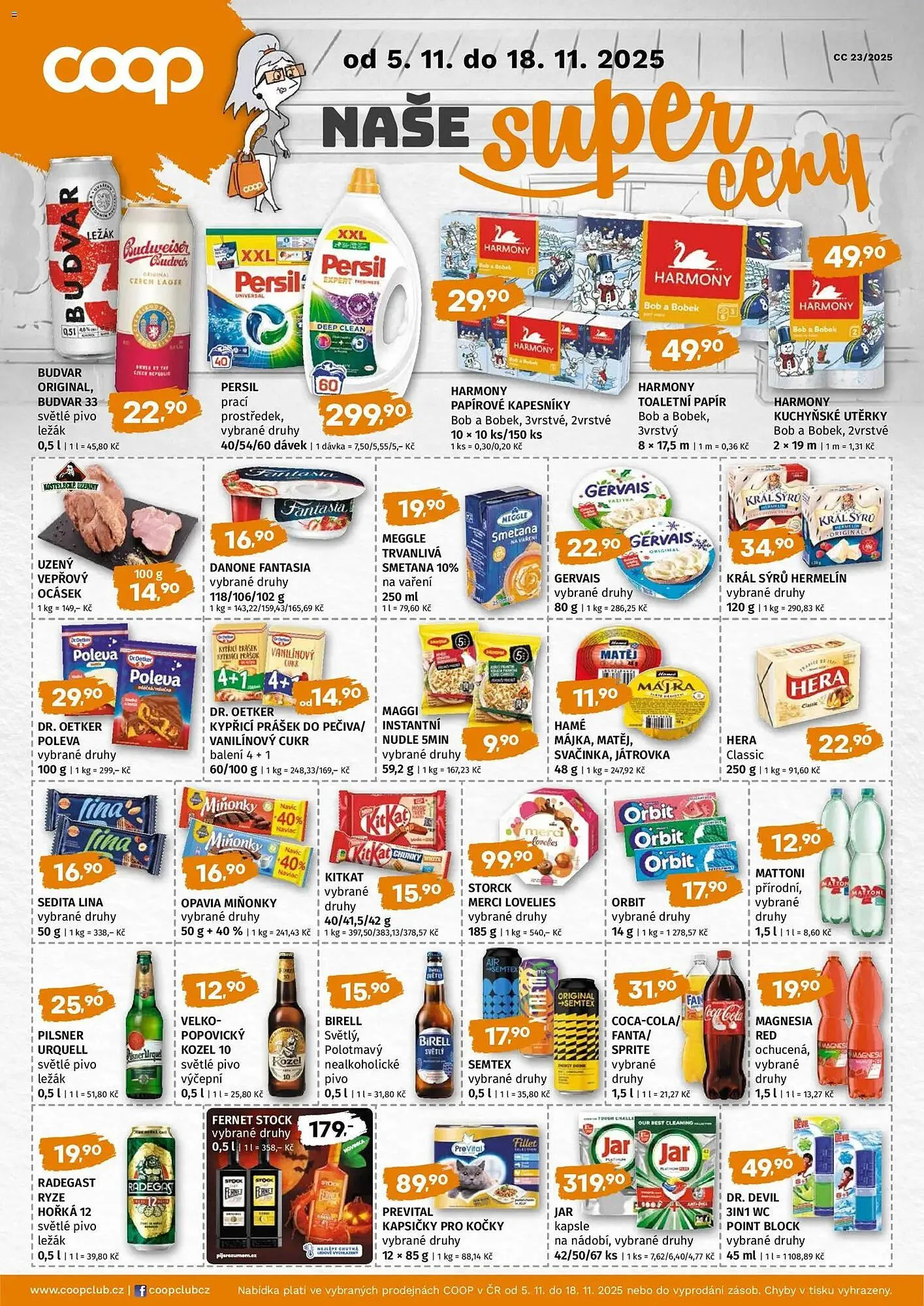 Coop leták - 5. listopadu 18. listopadu 2025 - Page 1
