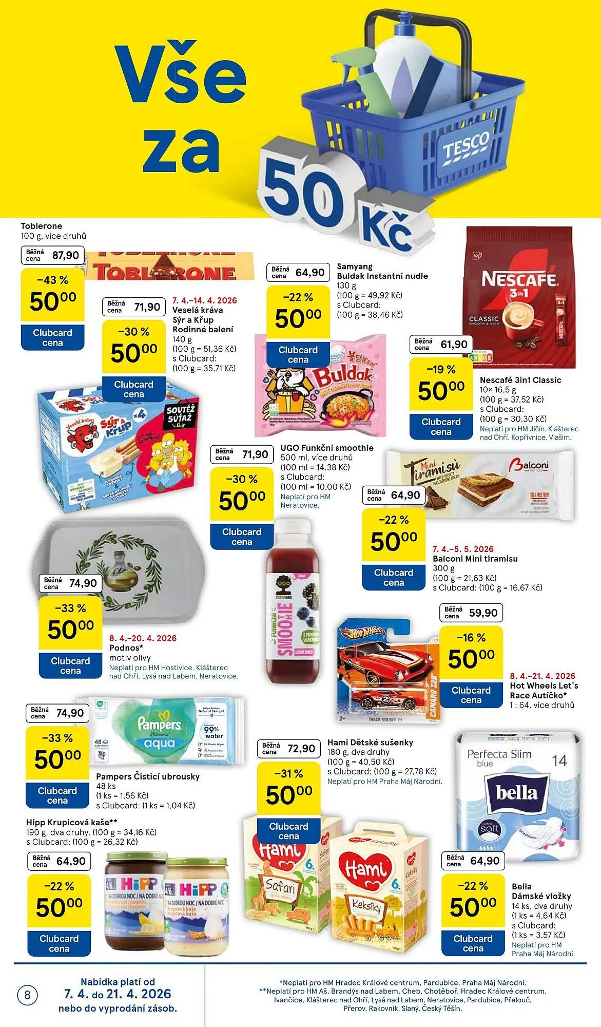 Tesco leták - 7. dubna 14. dubna 2026 - Page 8