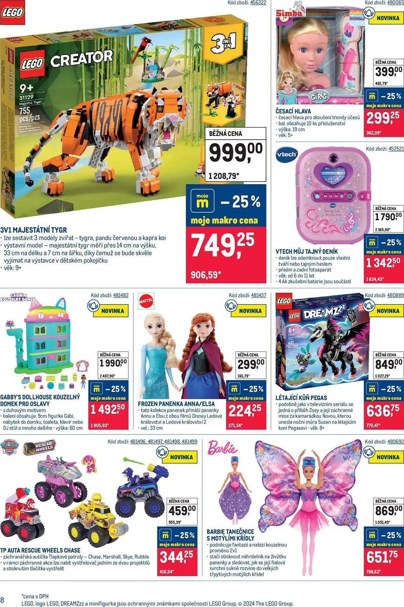 Makro leták - 23. října 19. listopadu 2024 - Page 8