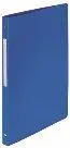 4-Kroužkový pořadač s popisovatelným štítkem, A4, 2 cm, PP - modrý
