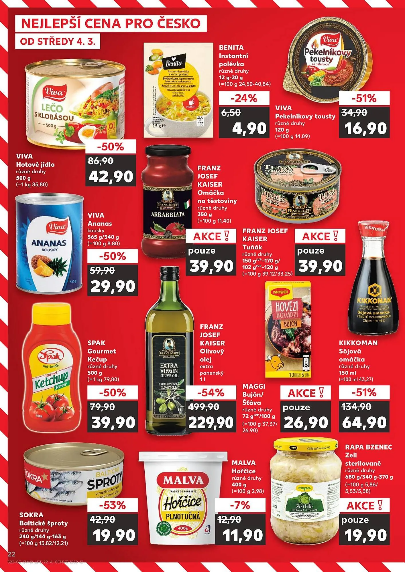 Kaufland leták - 4. března 10. března 2026 - Page 22