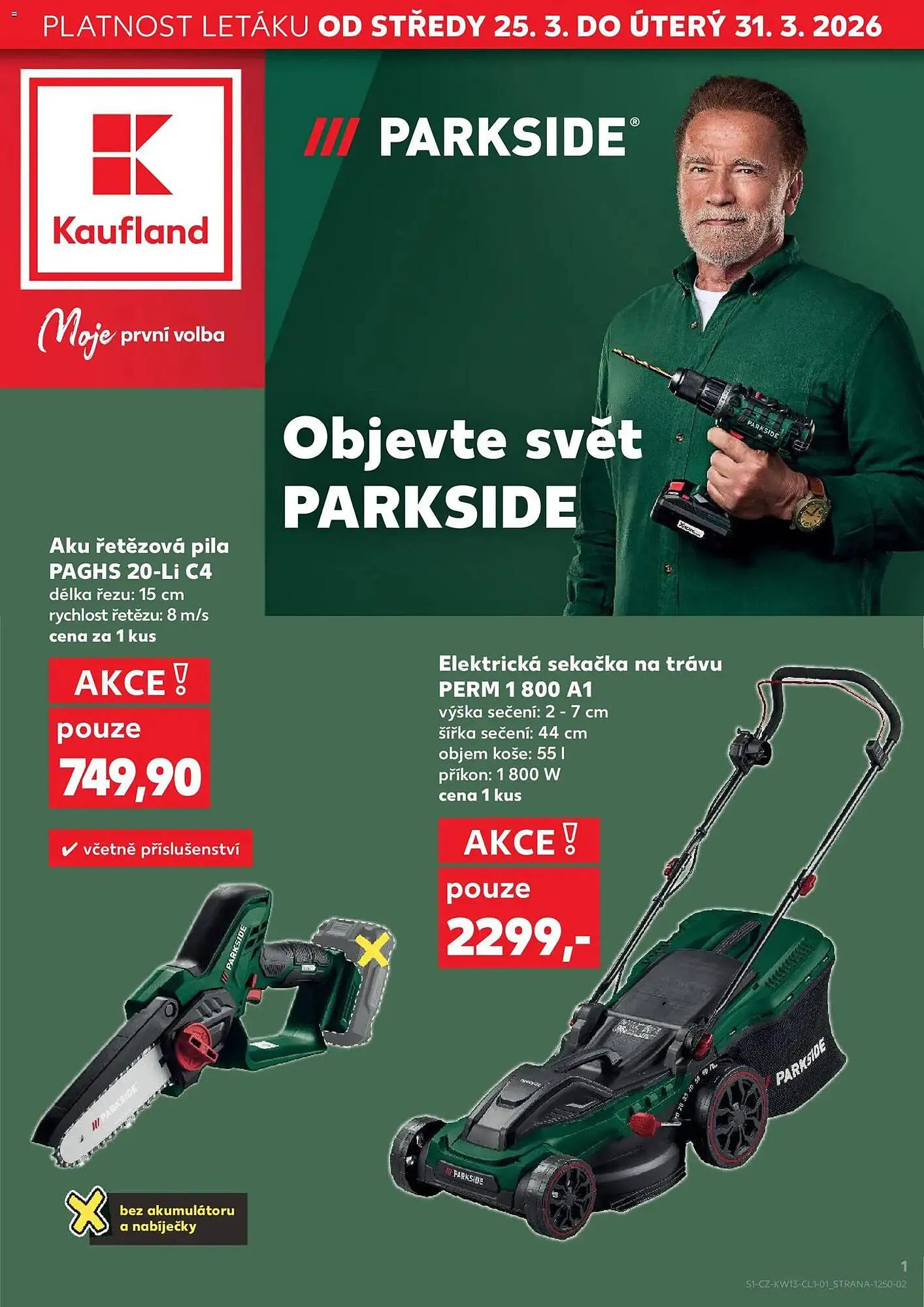 Kaufland leták - 25. března 31. března 2026 - Page 1
