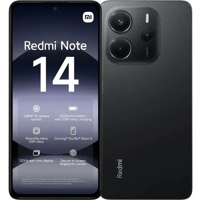 Xiaomi Redmi Note 14 6GB/128GB Midnight Black