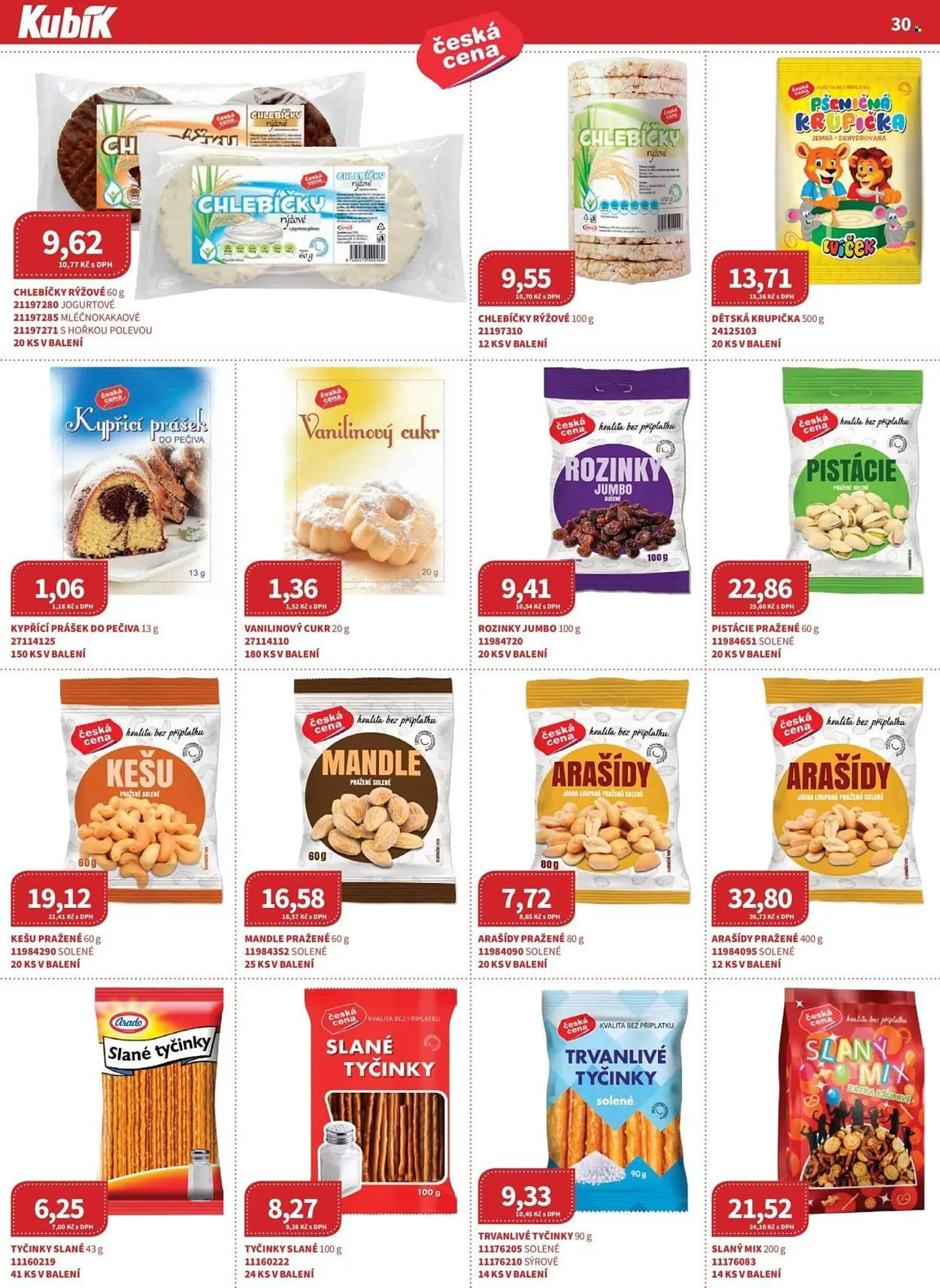 Kubík potraviny leták - 1. listopadu 30. listopadu 2025 - Page 30