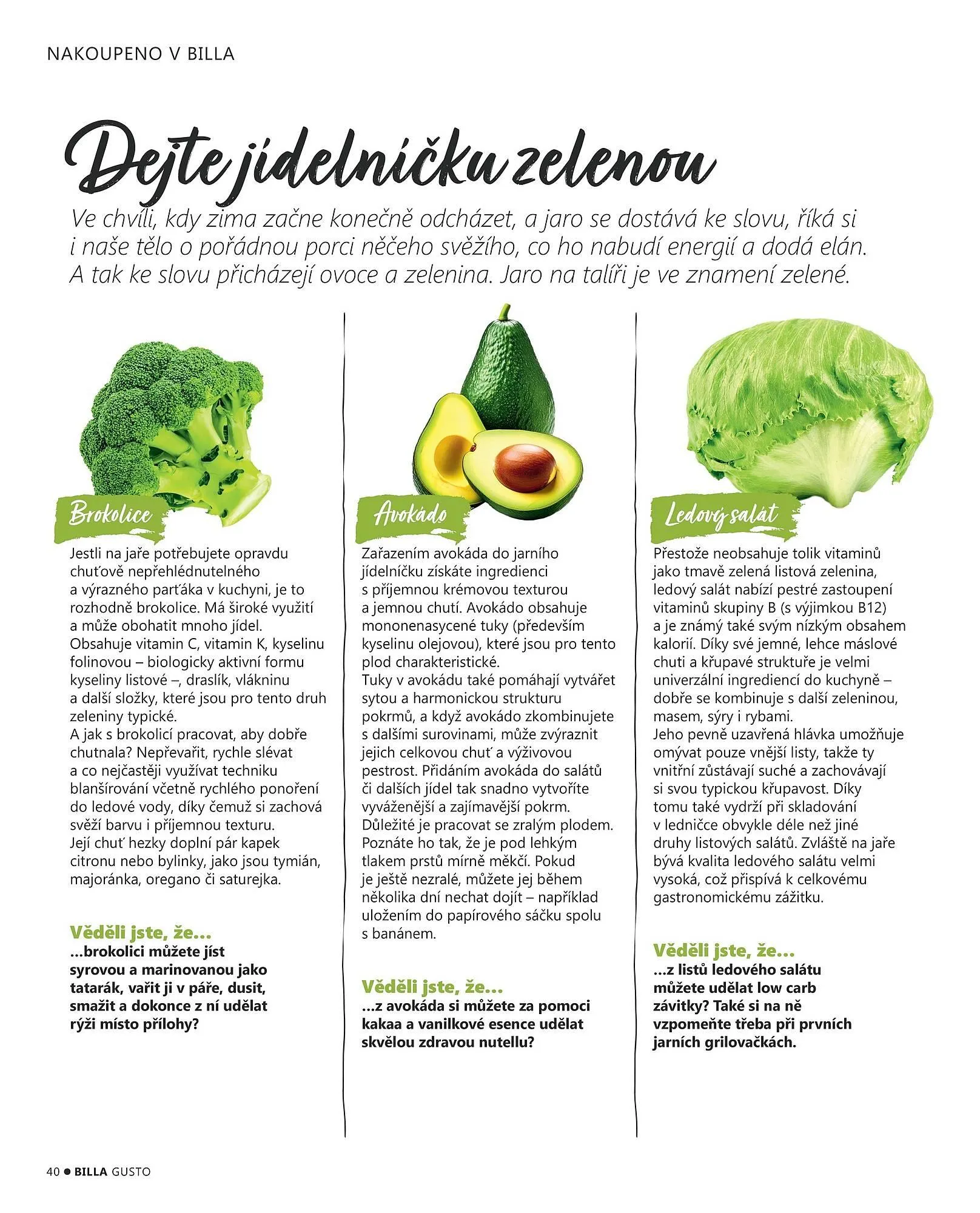 Billa leták - 1. března 31. května 2026 - Page 40