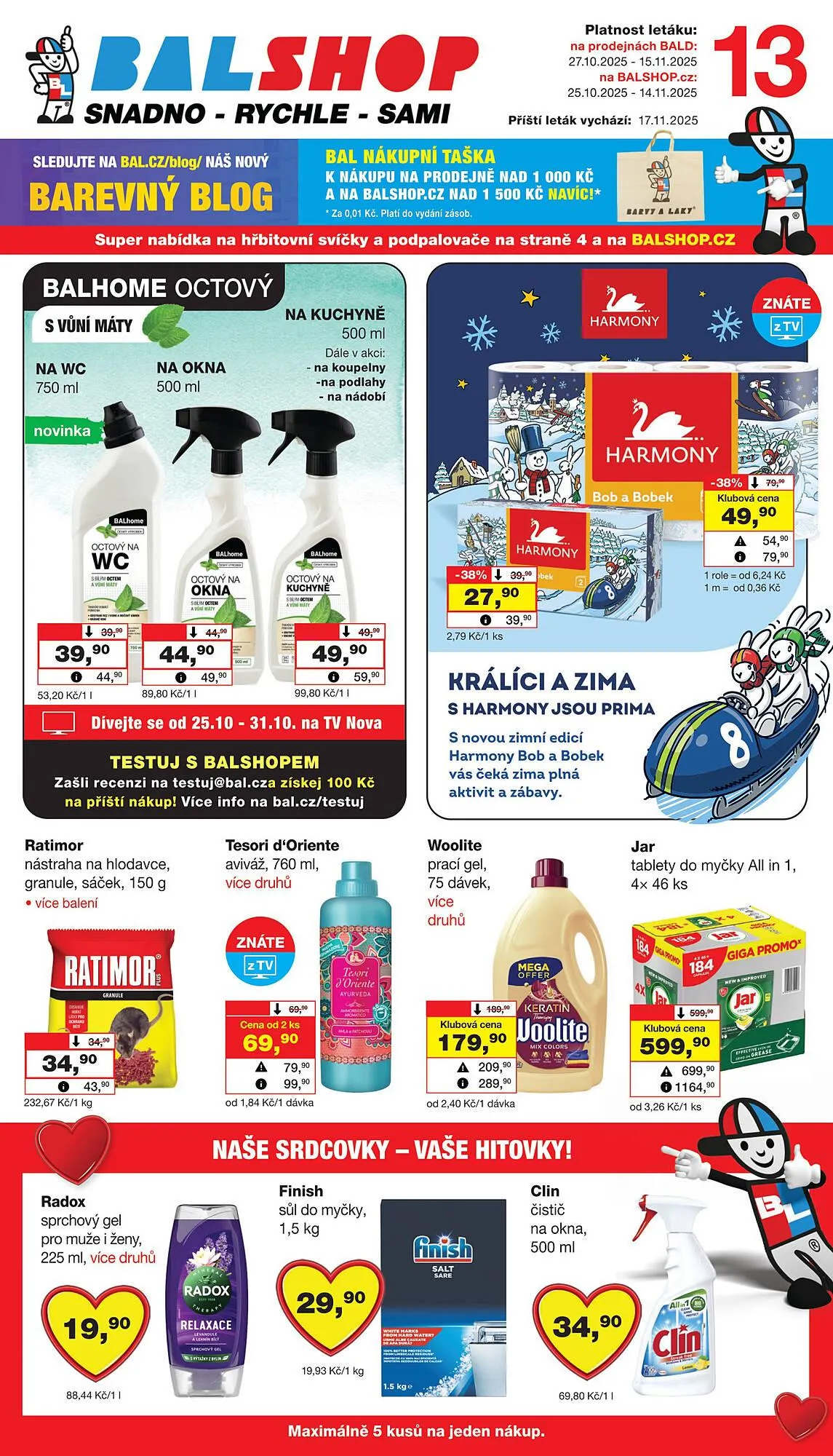 Barvy a laky drogerie leták - 1