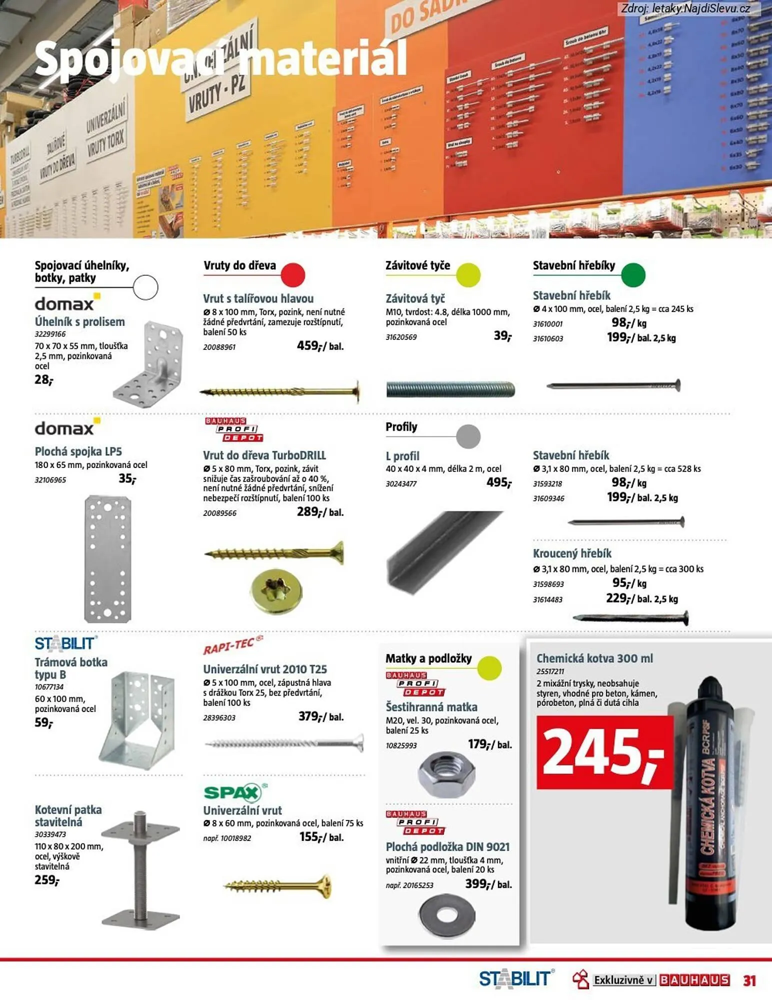 Bauhaus leták - 30. dubna 28. května 2026 - Page 31