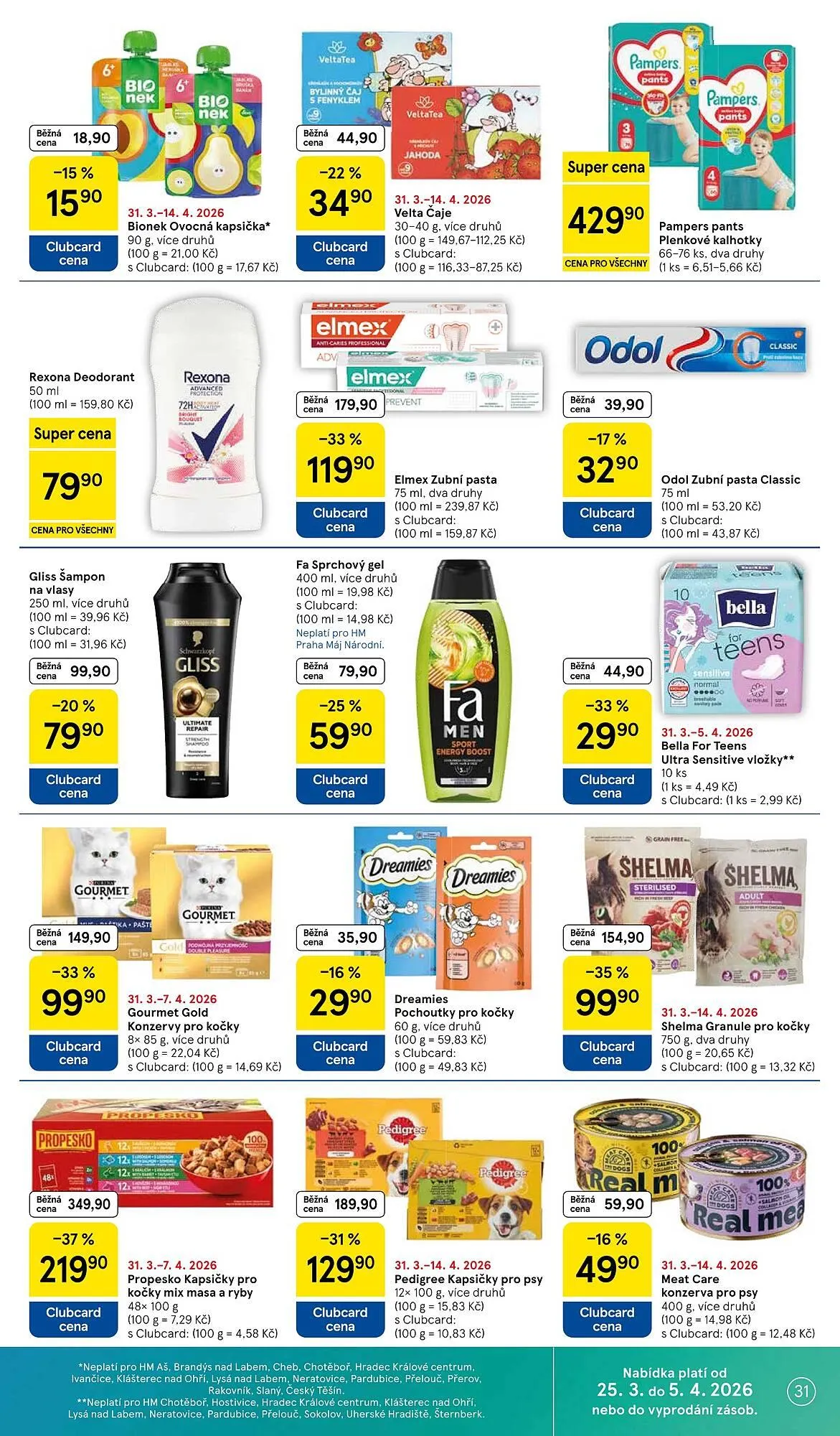 Tesco leták - 31. března 5. dubna 2026 - Page 31