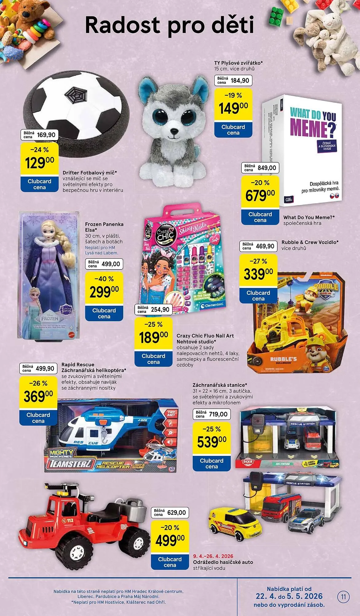 Tesco leták - 22. dubna 28. dubna 2026 - Page 11