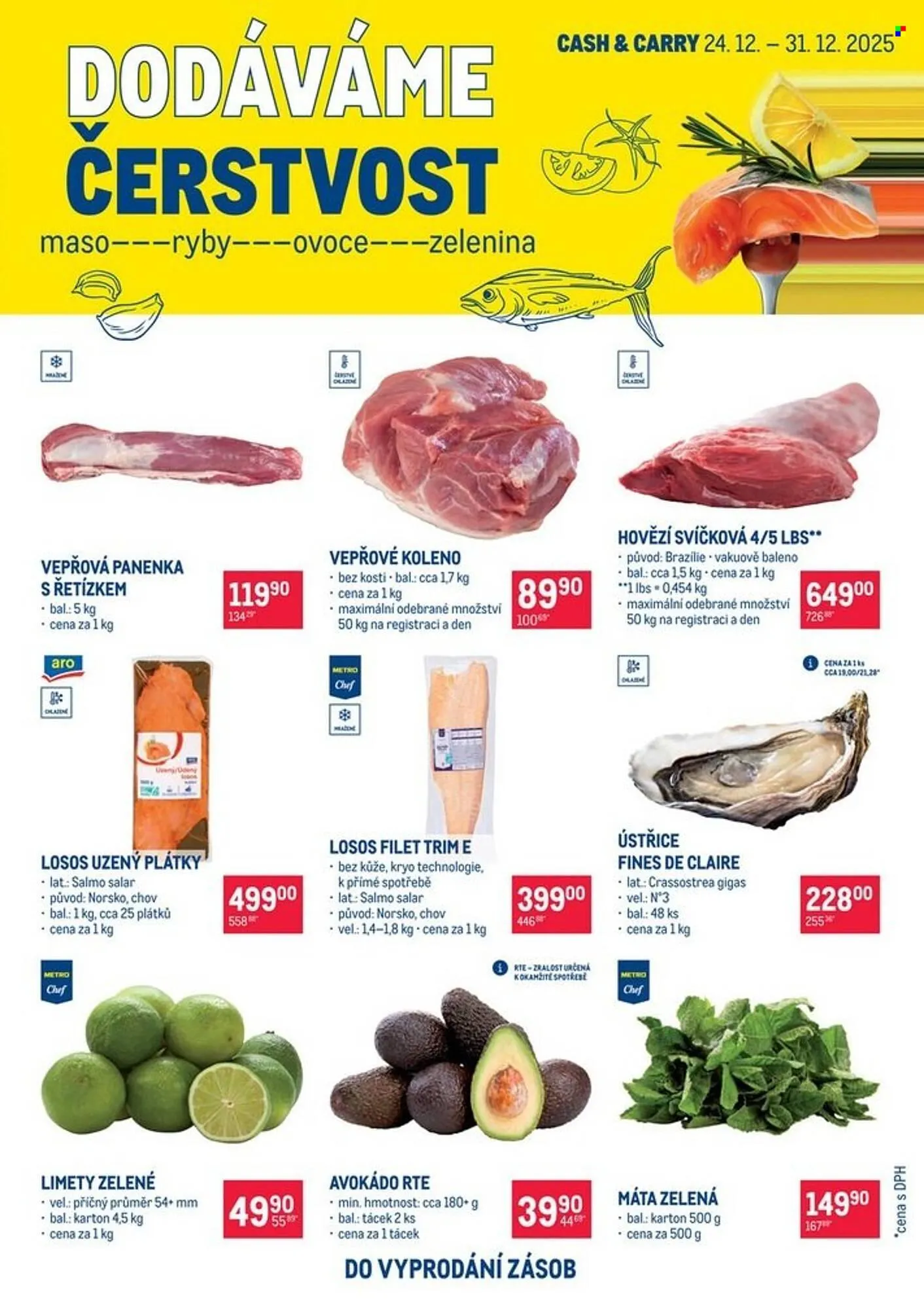 Makro leták - 24. prosince 31. prosince 2025 - Page 1