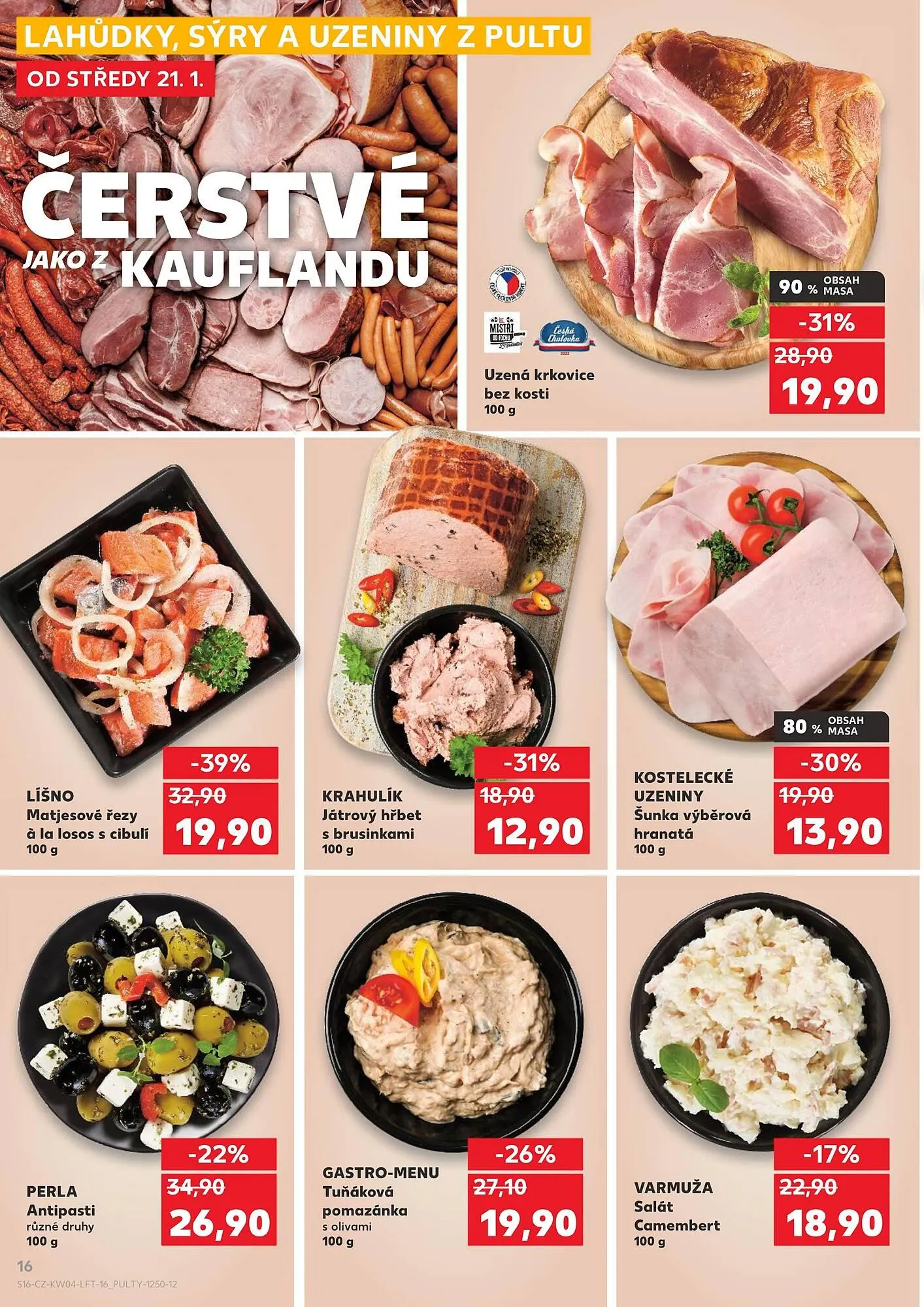 Kaufland leták - 21. ledna 27. ledna 2026 - Page 16