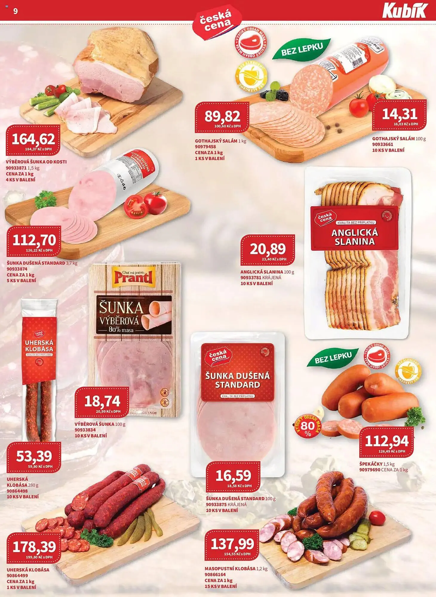 Kubík potraviny leták - 1. prosince 31. prosince 2025 - Page 9